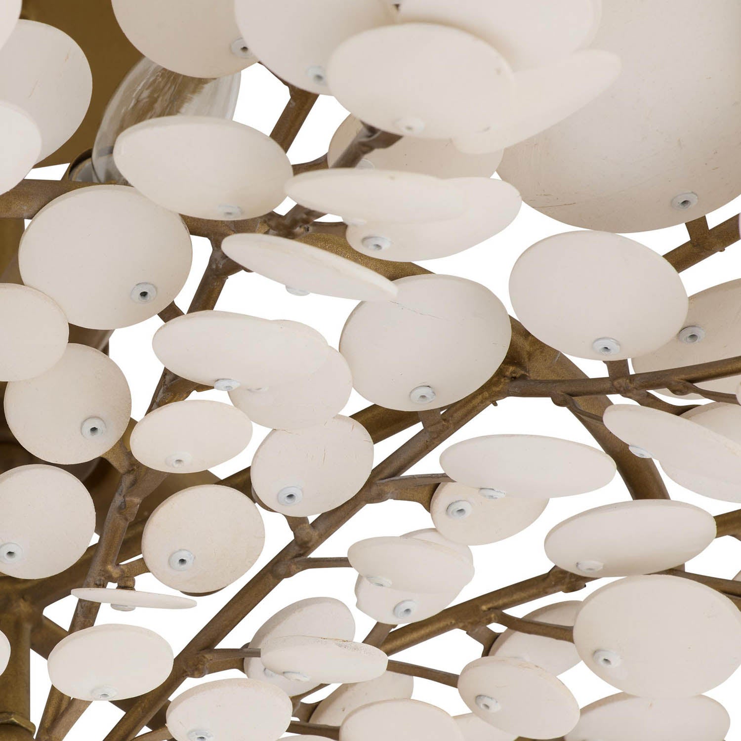 Arteriors Bilal Ivory Flush Mount