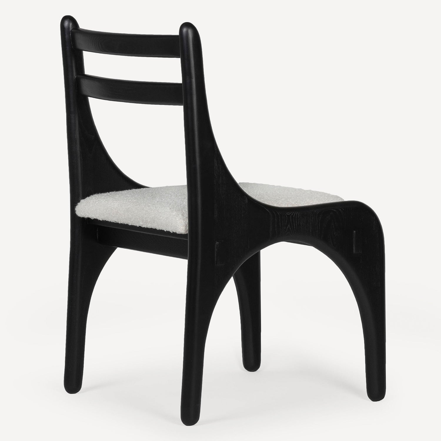 Union Home Luna Solid Oak Chair Set of 2