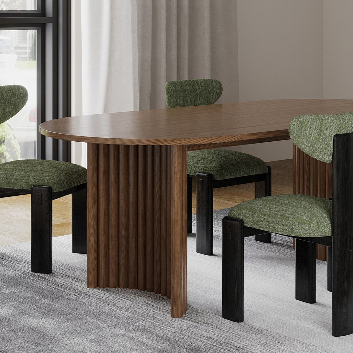 Union Home Accord Oak Dining Table