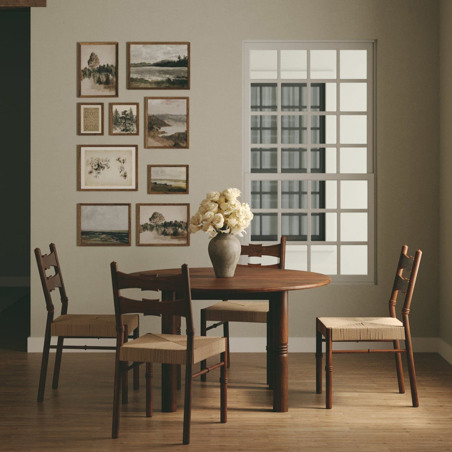 Union Home Ella Solid Wood Dining Table