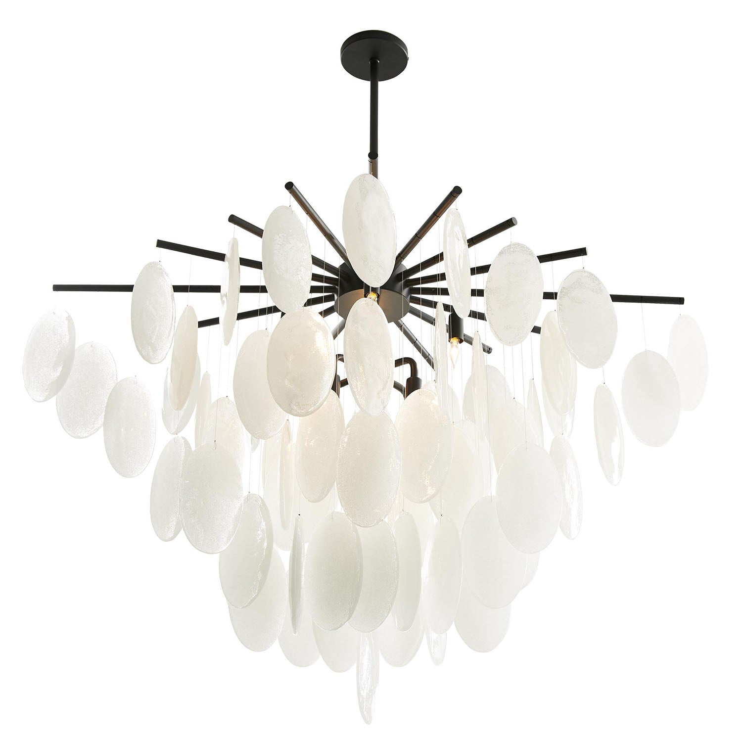 Arteriors Tiffany Frosted Chandelier