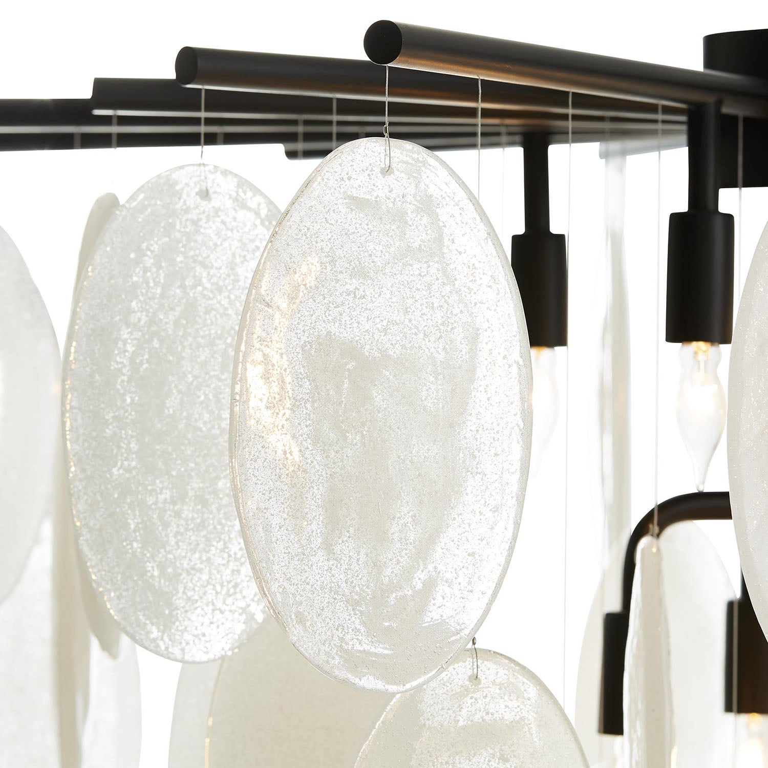 Arteriors Tiffany Frosted Chandelier