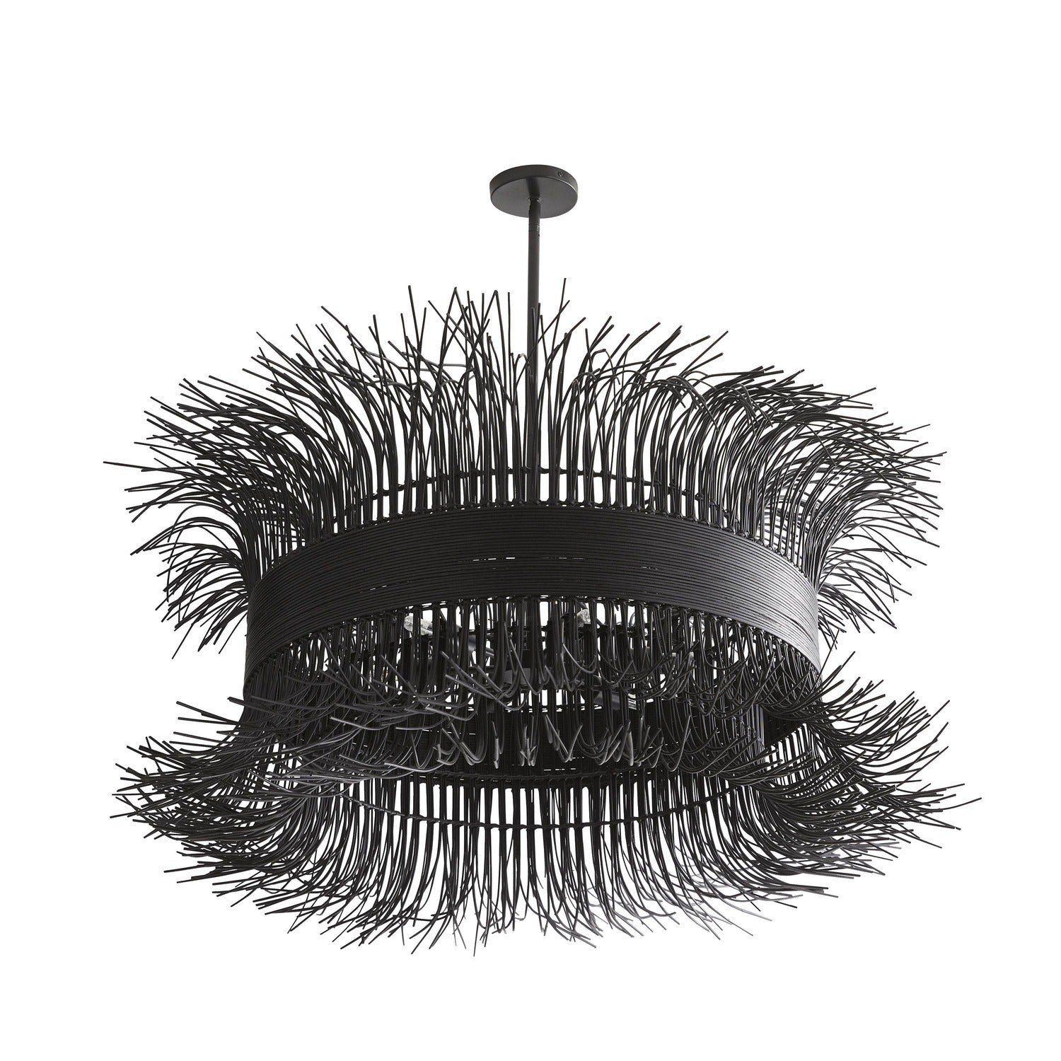 Arteriors Filamento Black Chandelier