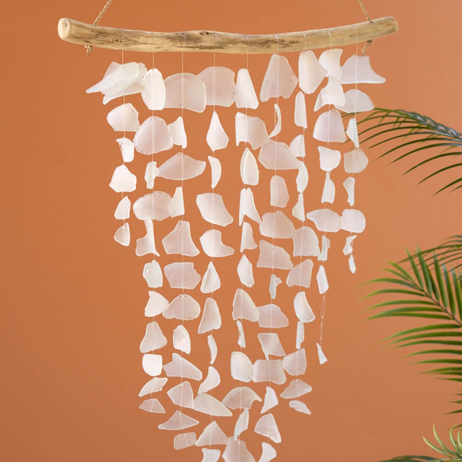 Driftwood and Sea Glass Chime