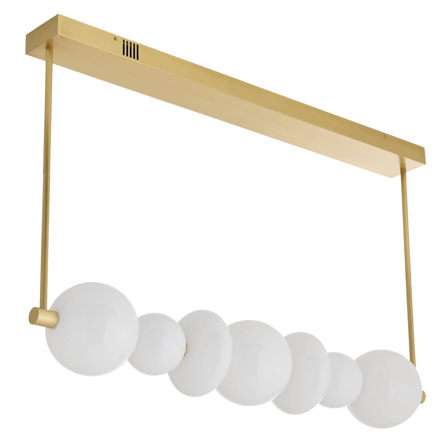 Arteriors Raphael Gold Linear Chandelier