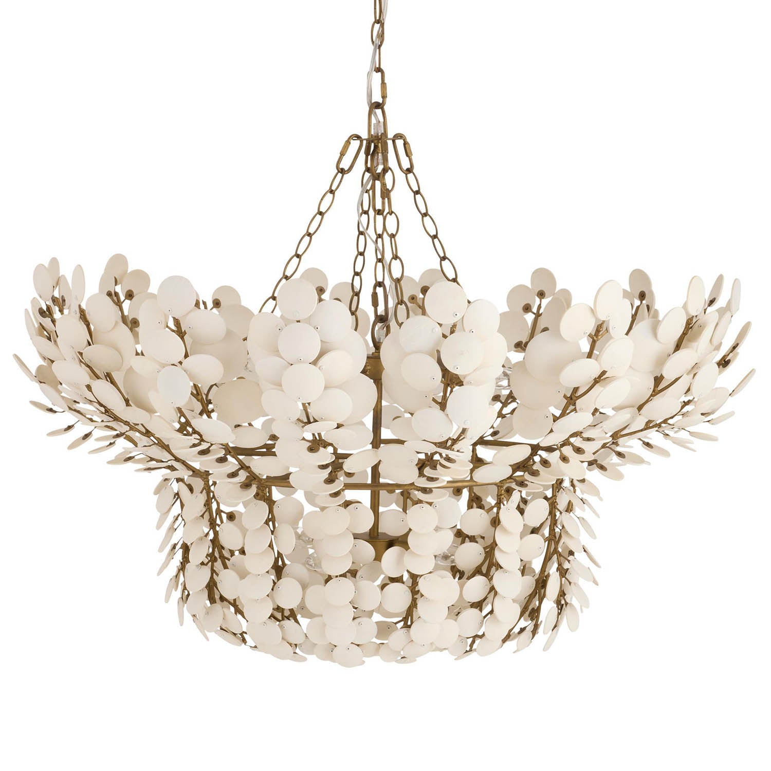 Arteriors Bilal Ivory Chandelier