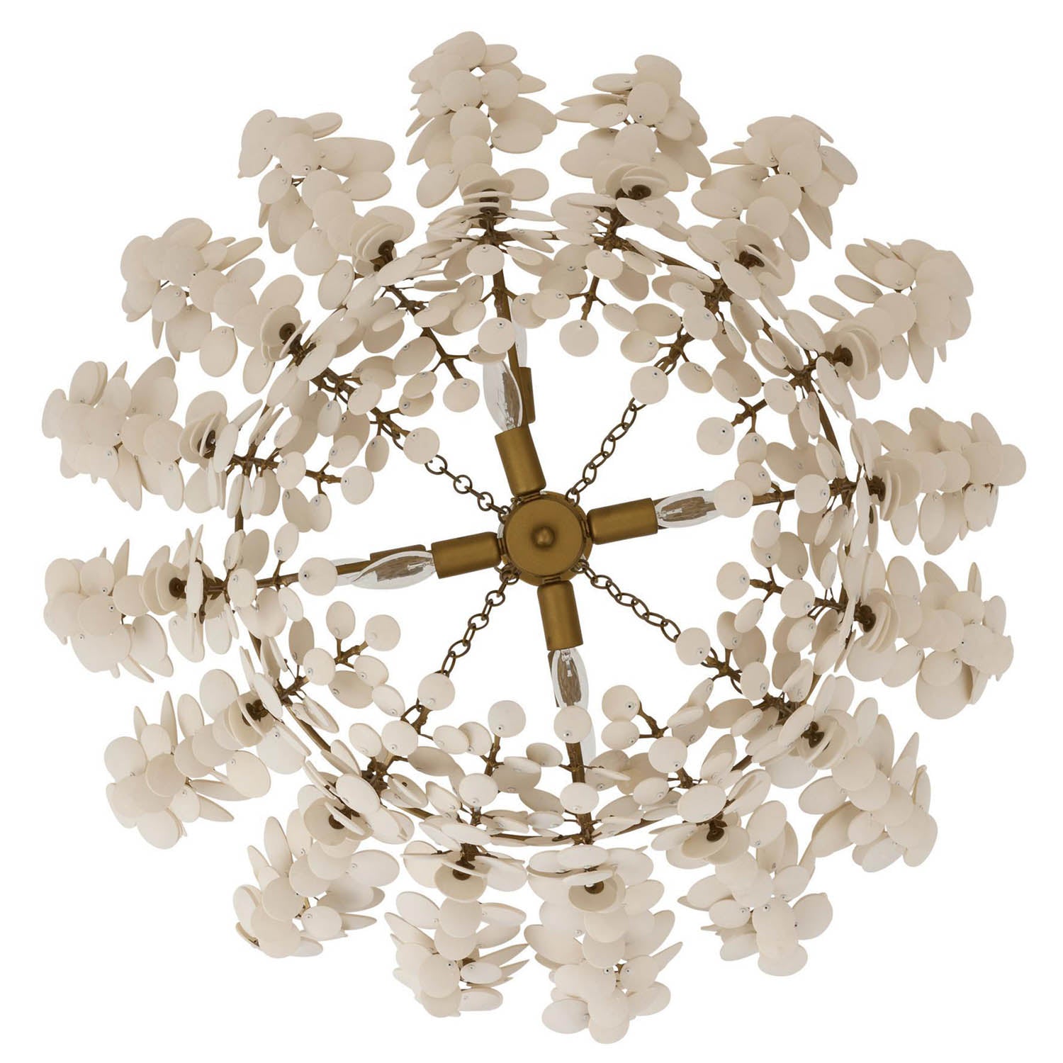 Arteriors Bilal Ivory Chandelier