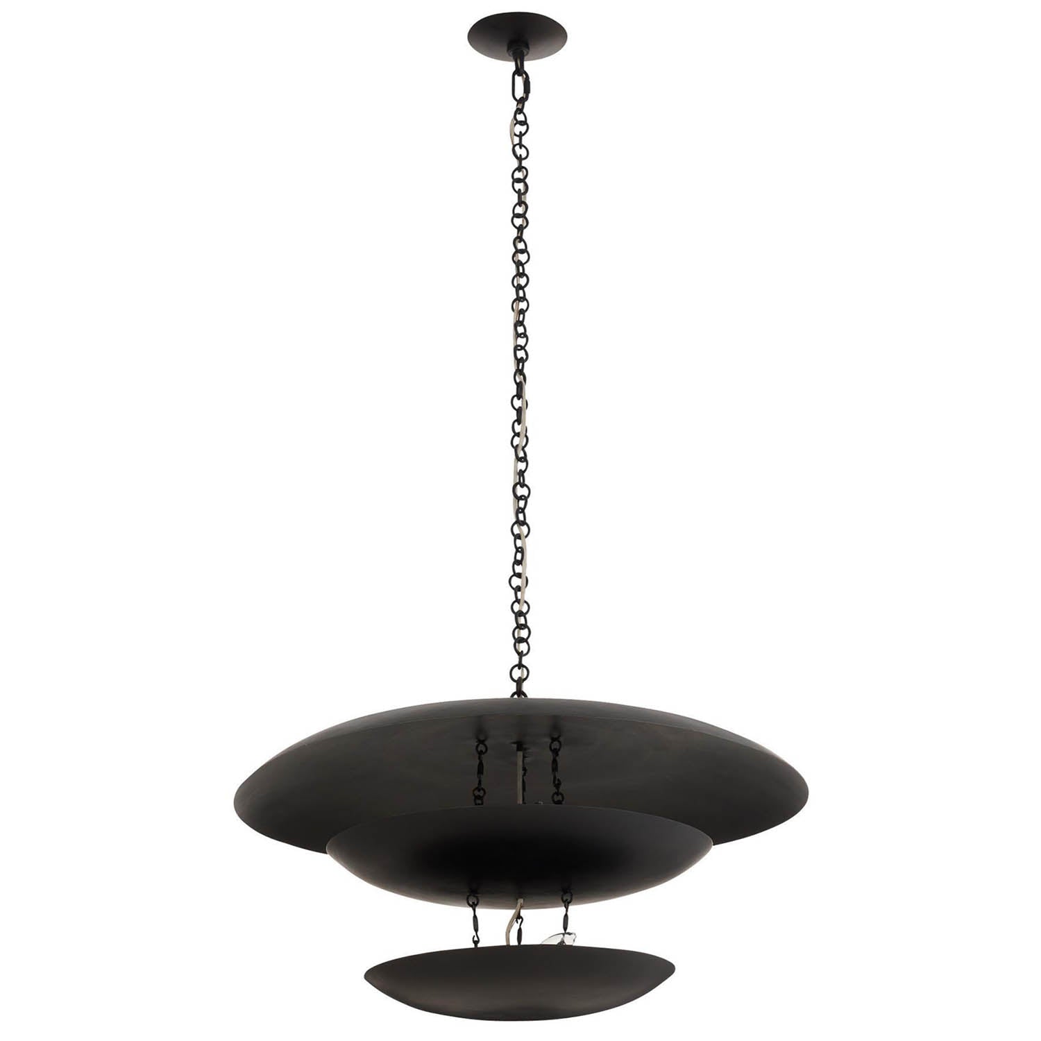Arteriors Florko Blackened Iron Chandelier
