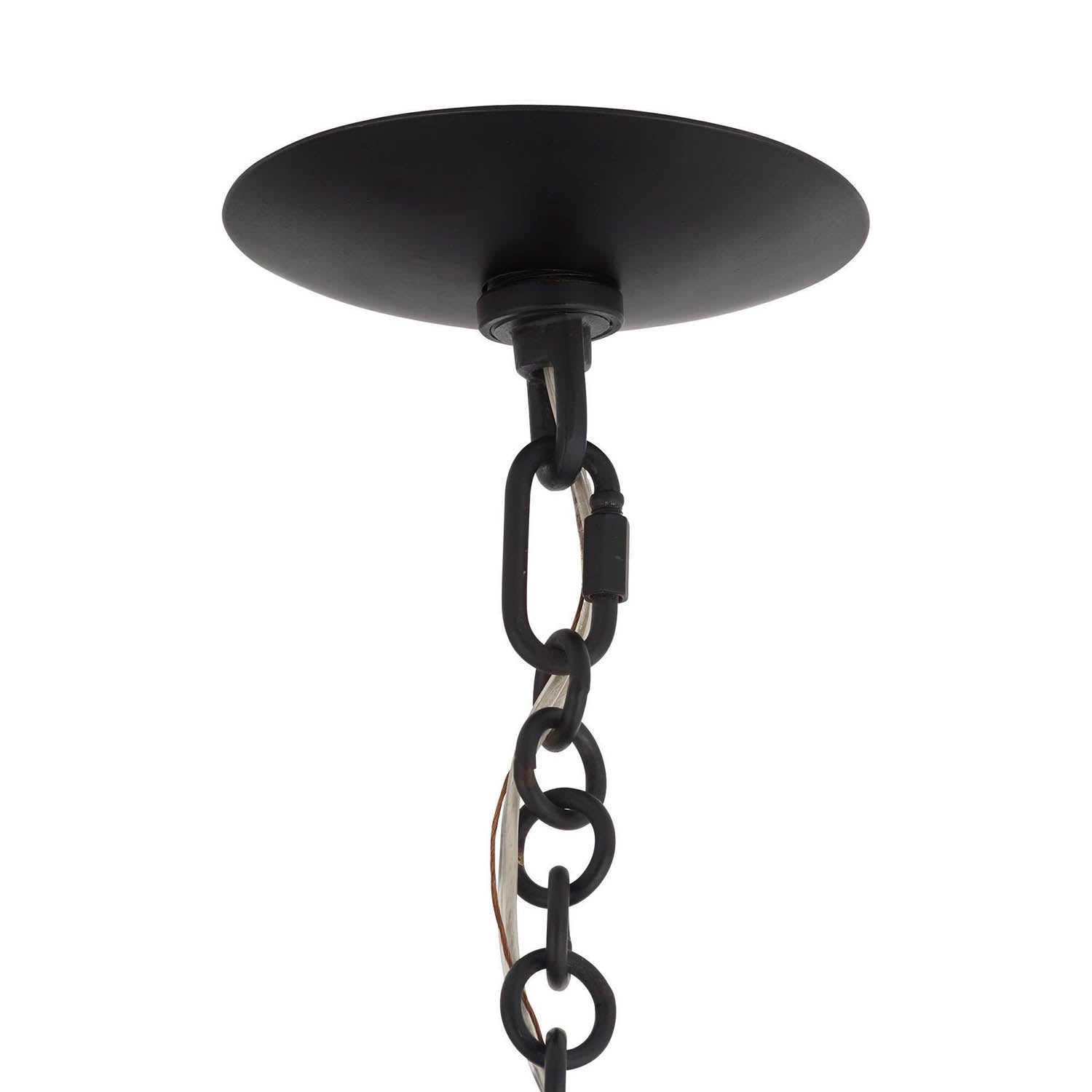 Arteriors Florko Blackened Iron Chandelier