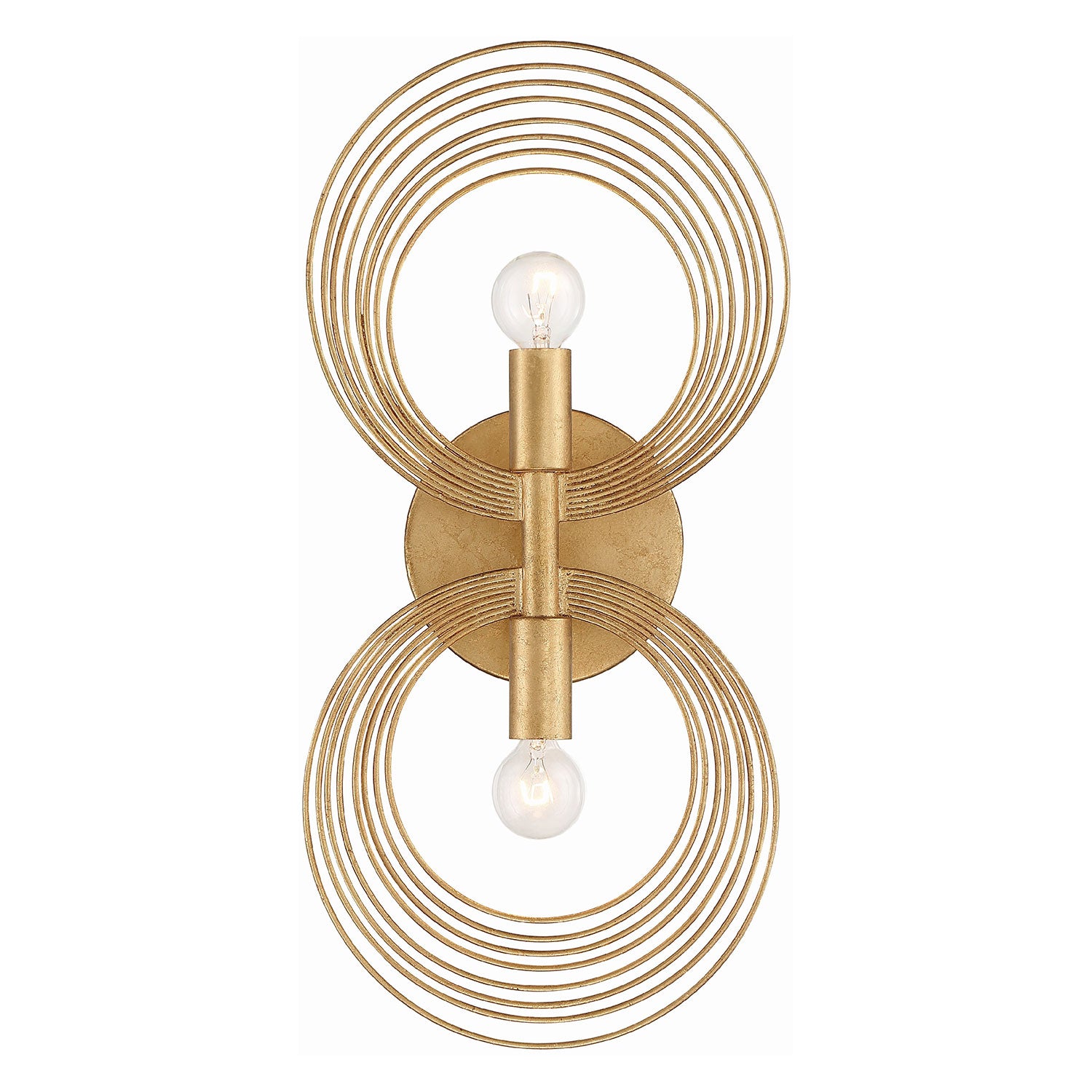 Crystorama Doral Renaissance Gold Wall Sconce