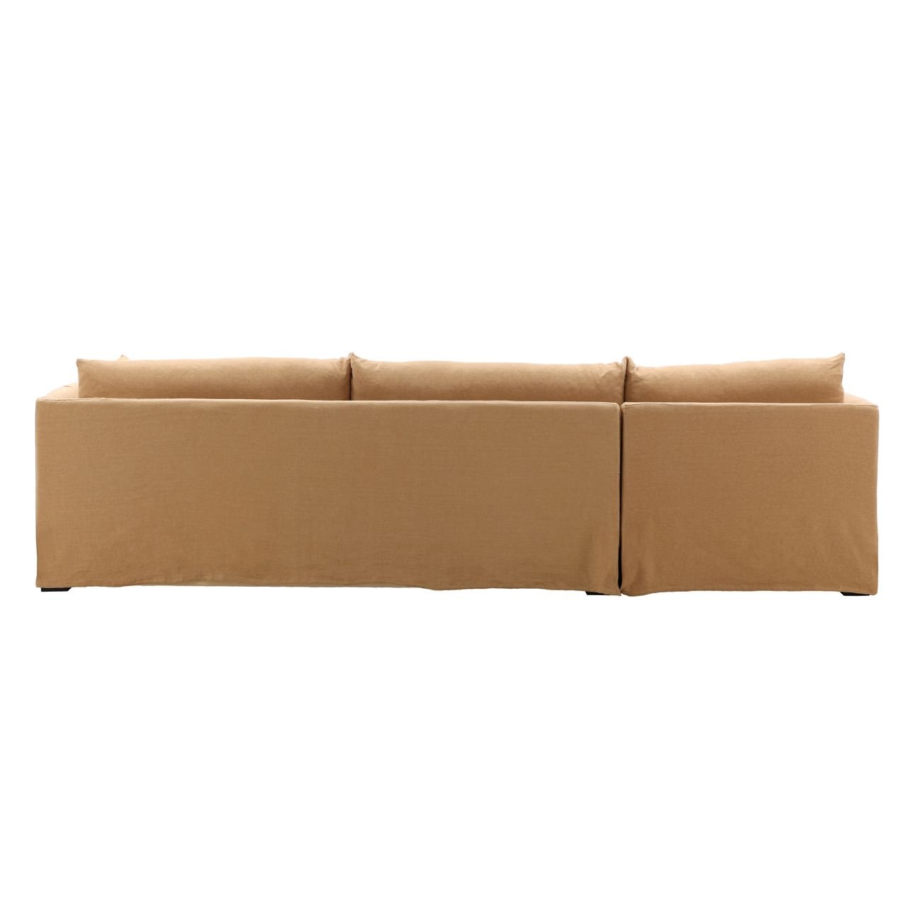 Otis Two Piece Slipcover Chaise Sectional Sofa