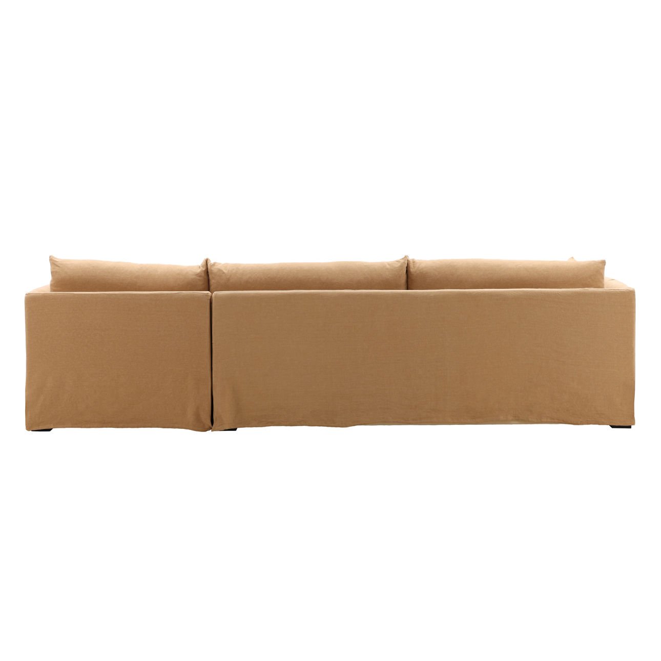Otis Two Piece Slipcover Chaise Sectional Sofa