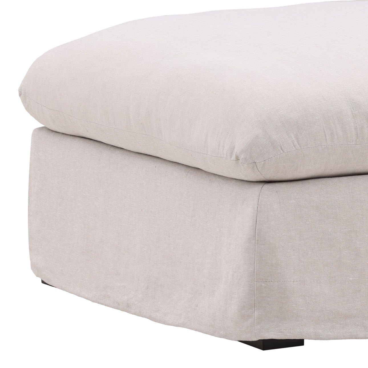 Otis Slipcover Ottoman