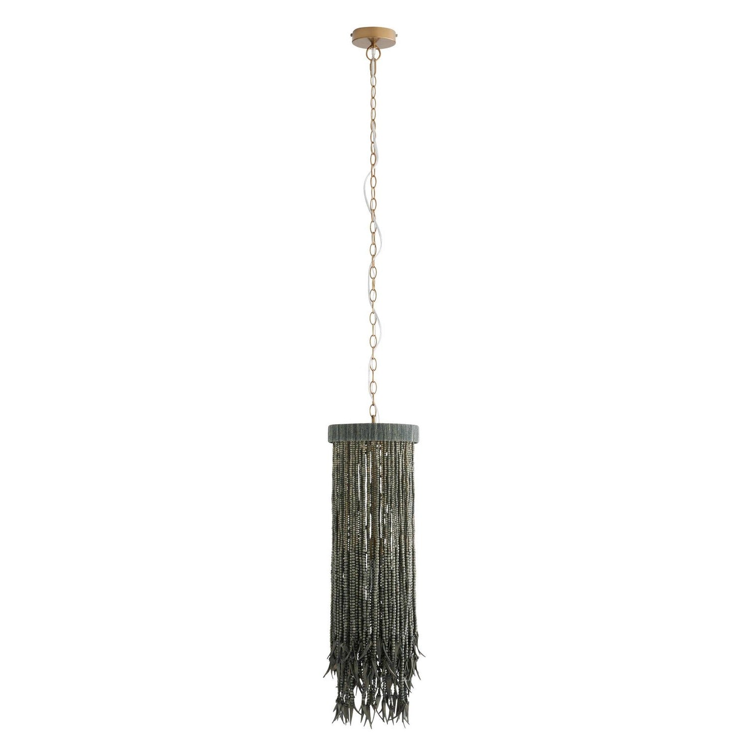 Arteriors Baja Dark Gray Wash Pendant