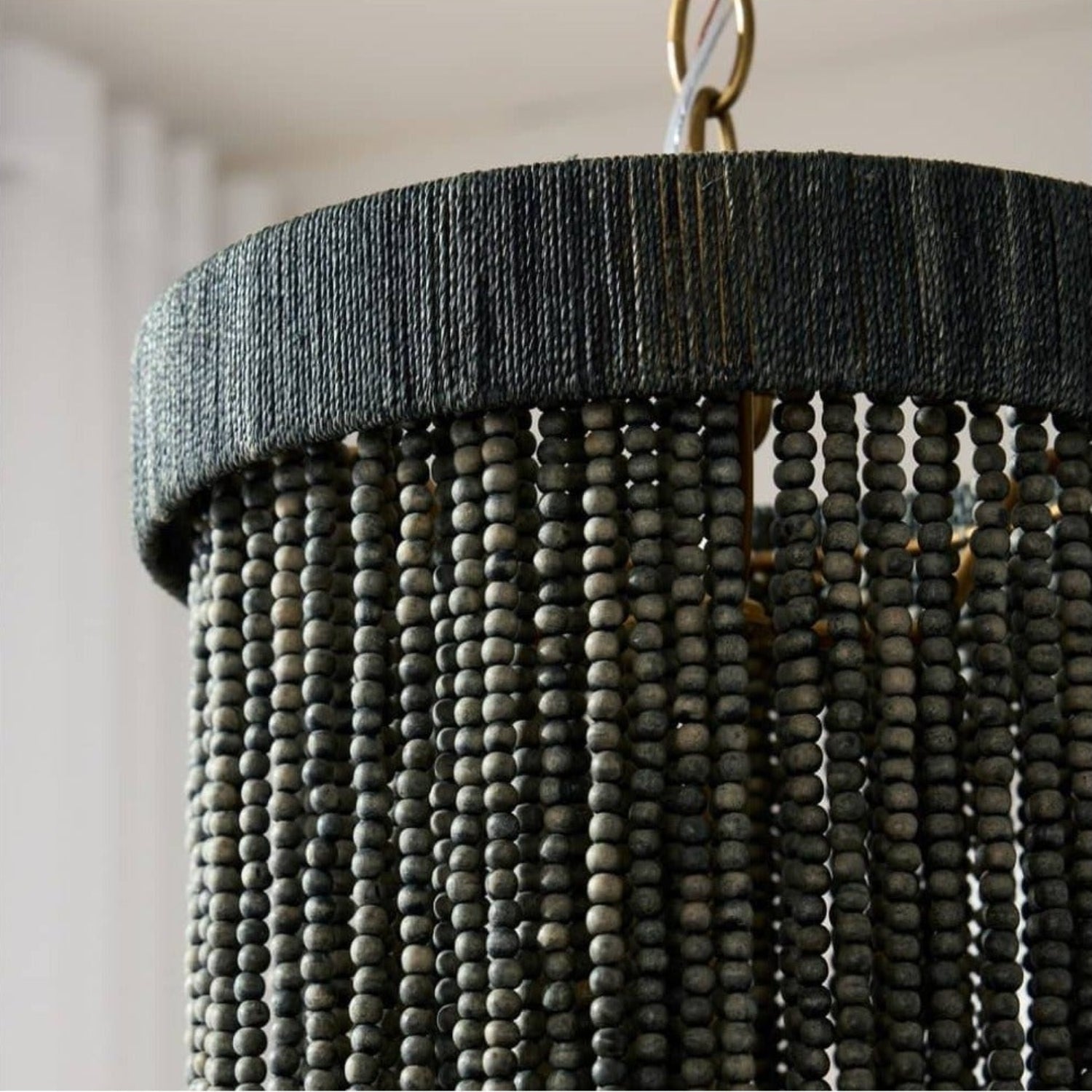 Arteriors Baja Dark Gray Wash Pendant