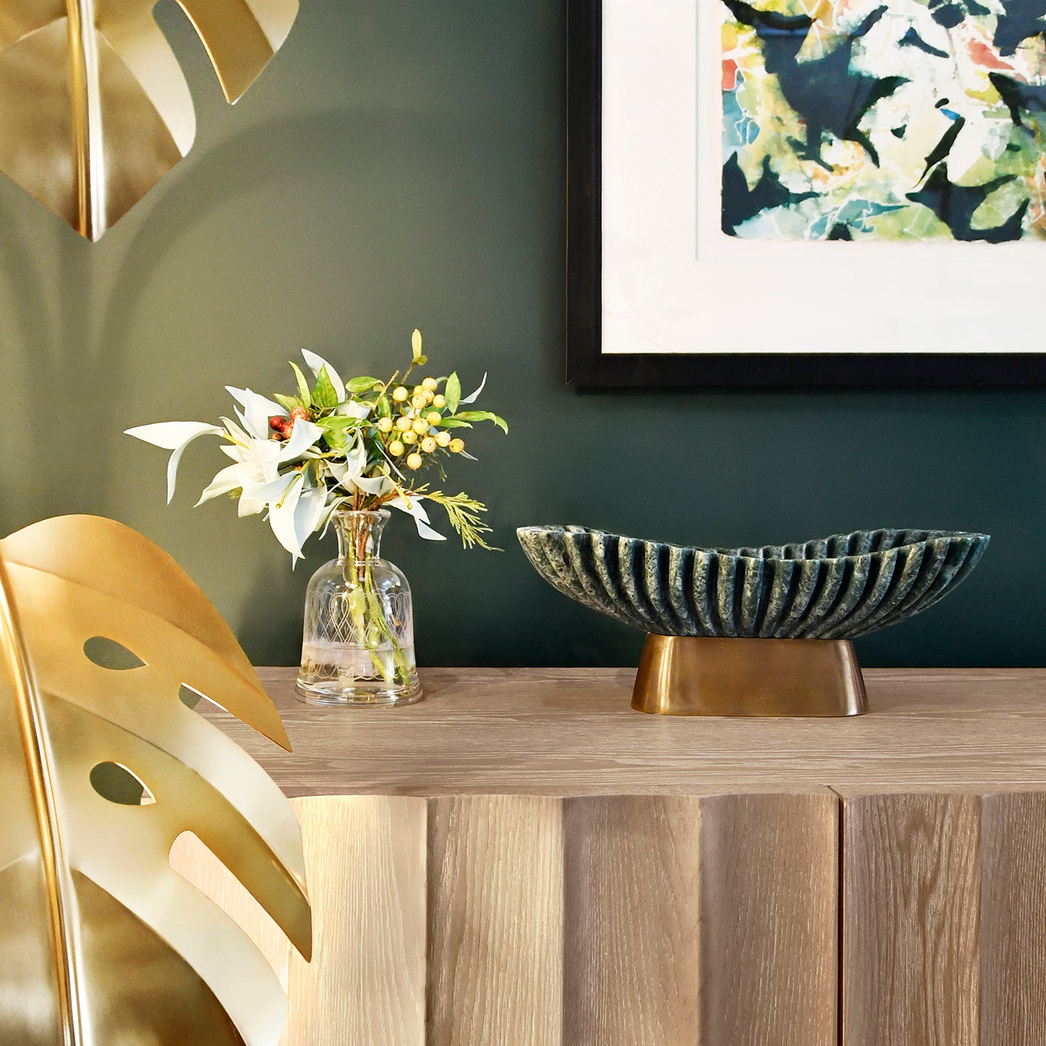 Worlds Away Drago Decorative Bowl