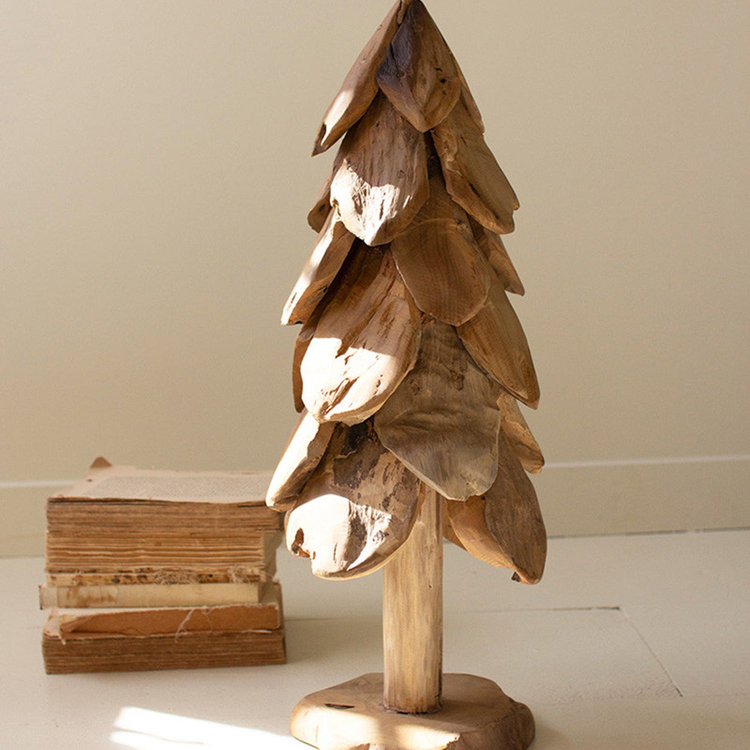 Rustic Teak Christmas Tree