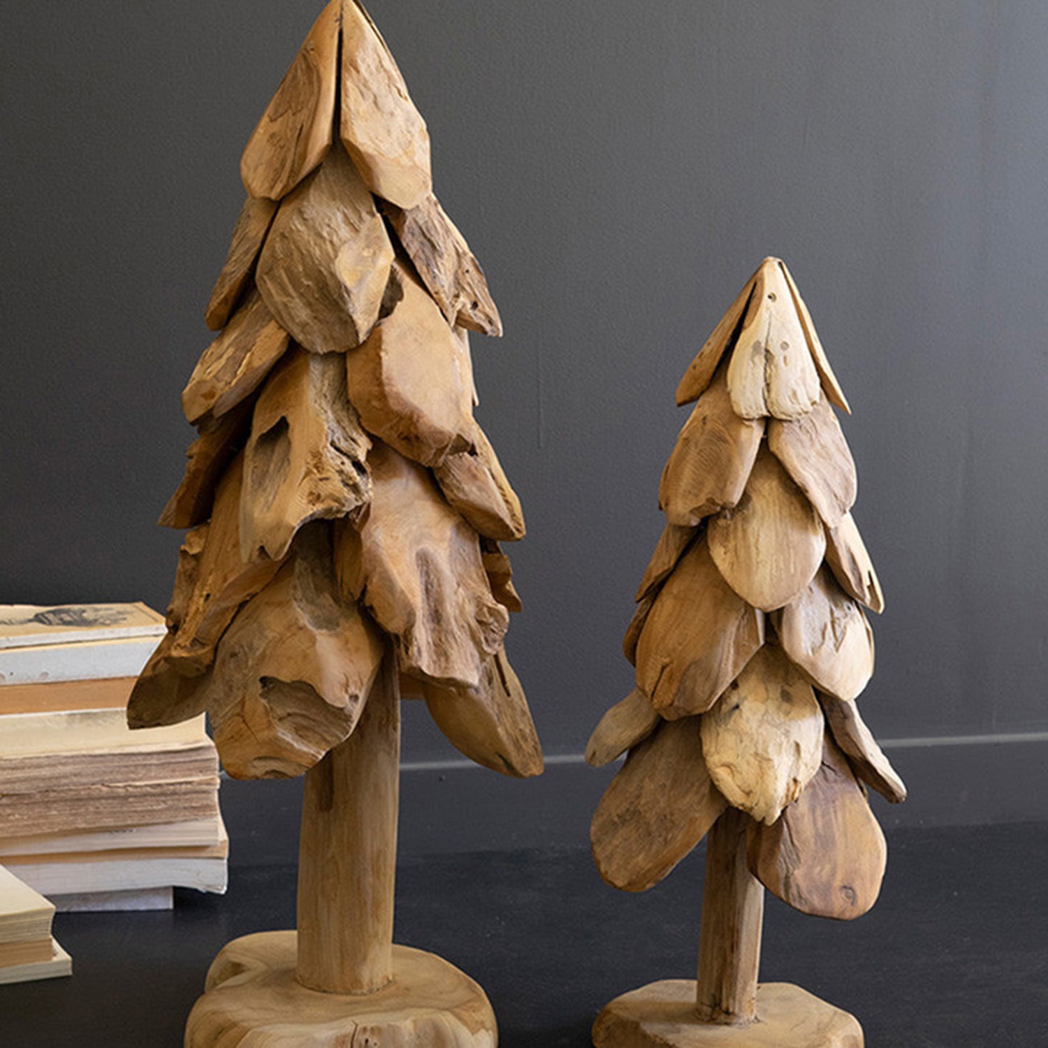 Rustic Teak Christmas Tree
