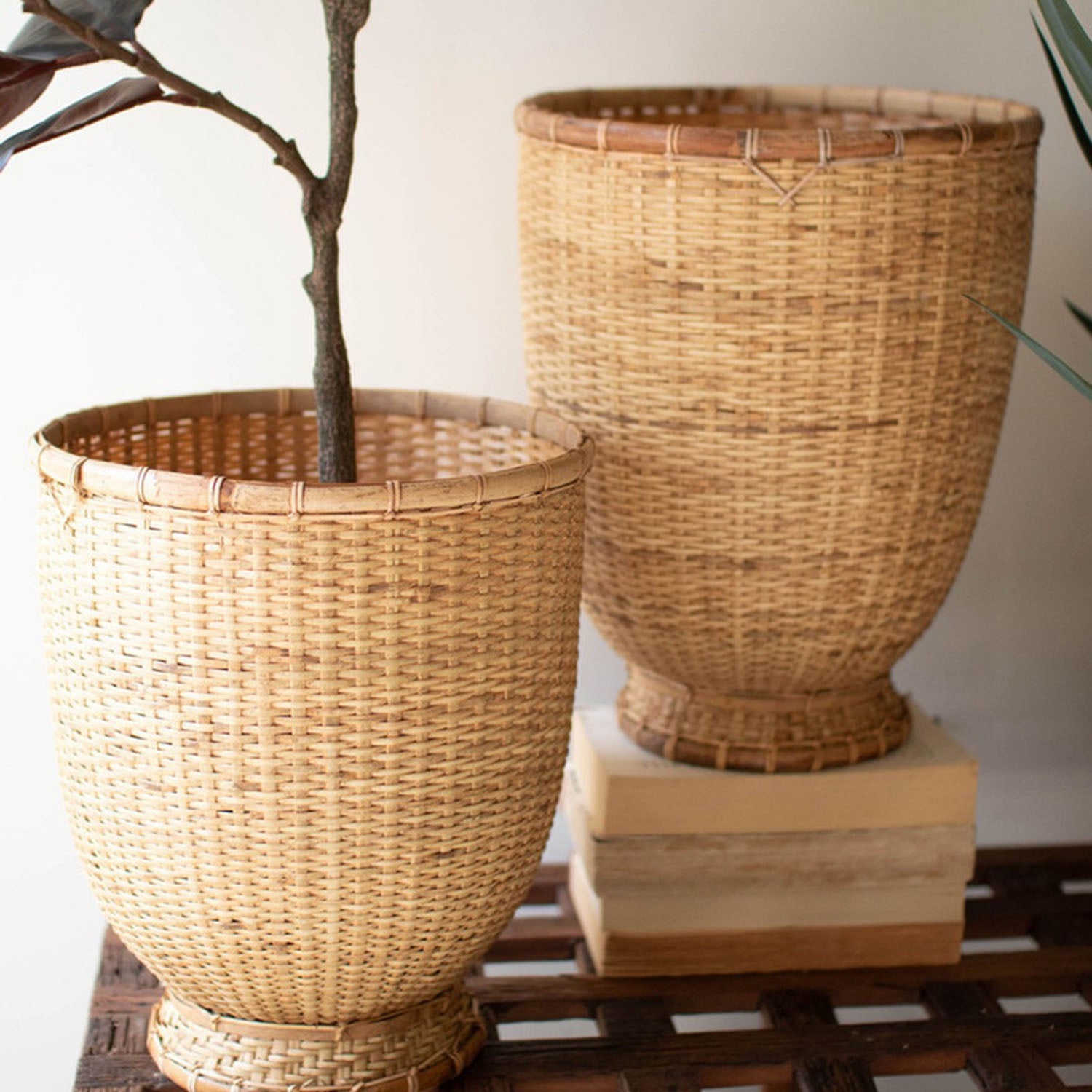 Split Cane Basket Set of 3