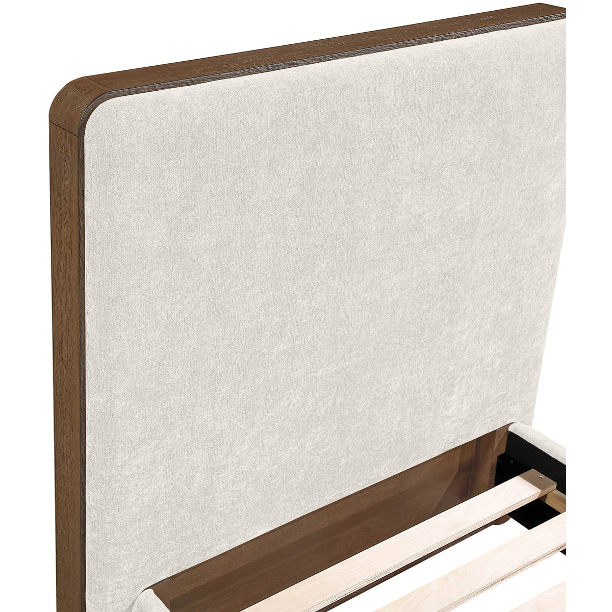 Dalton Cream Fabric Upholstered Bed
