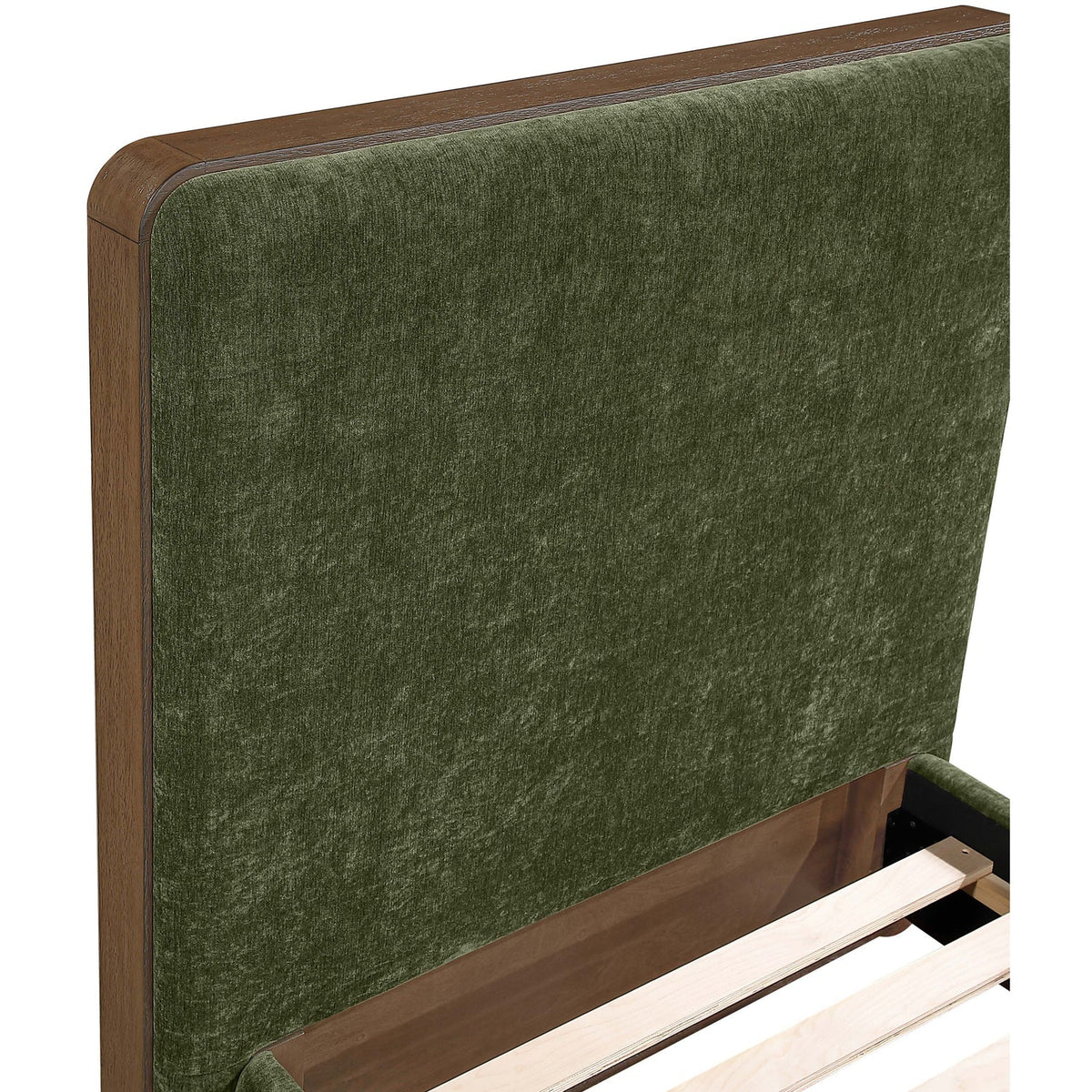 Dalton Green Fabric Upholstered Bed
