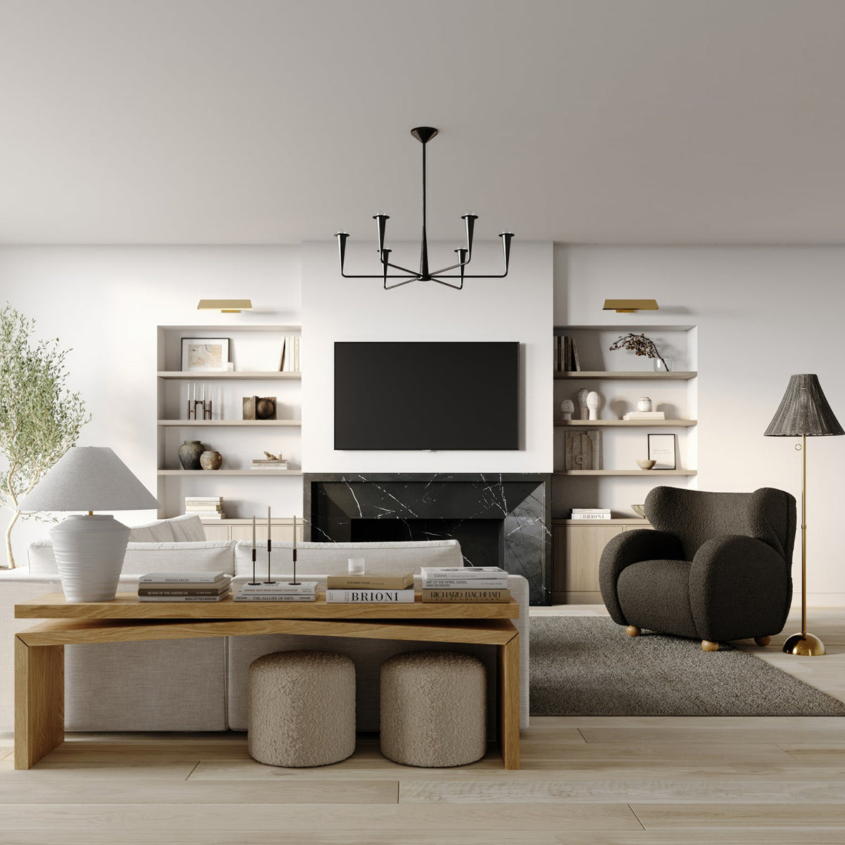 The Lifestyled Co x Mitzi Destiny Floor Lamp