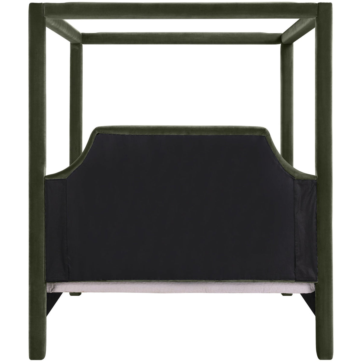 Dawson Green Velvet Upholstered Bed