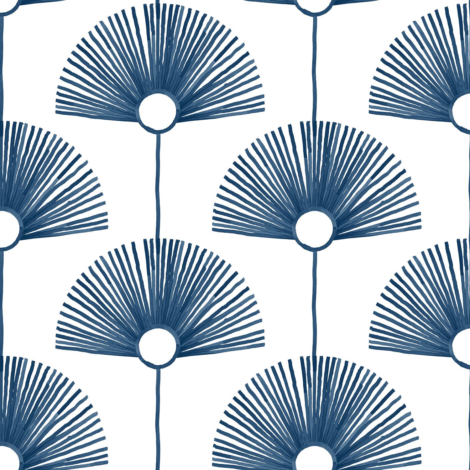 Mitchell Black Deco Fan Wallpaper