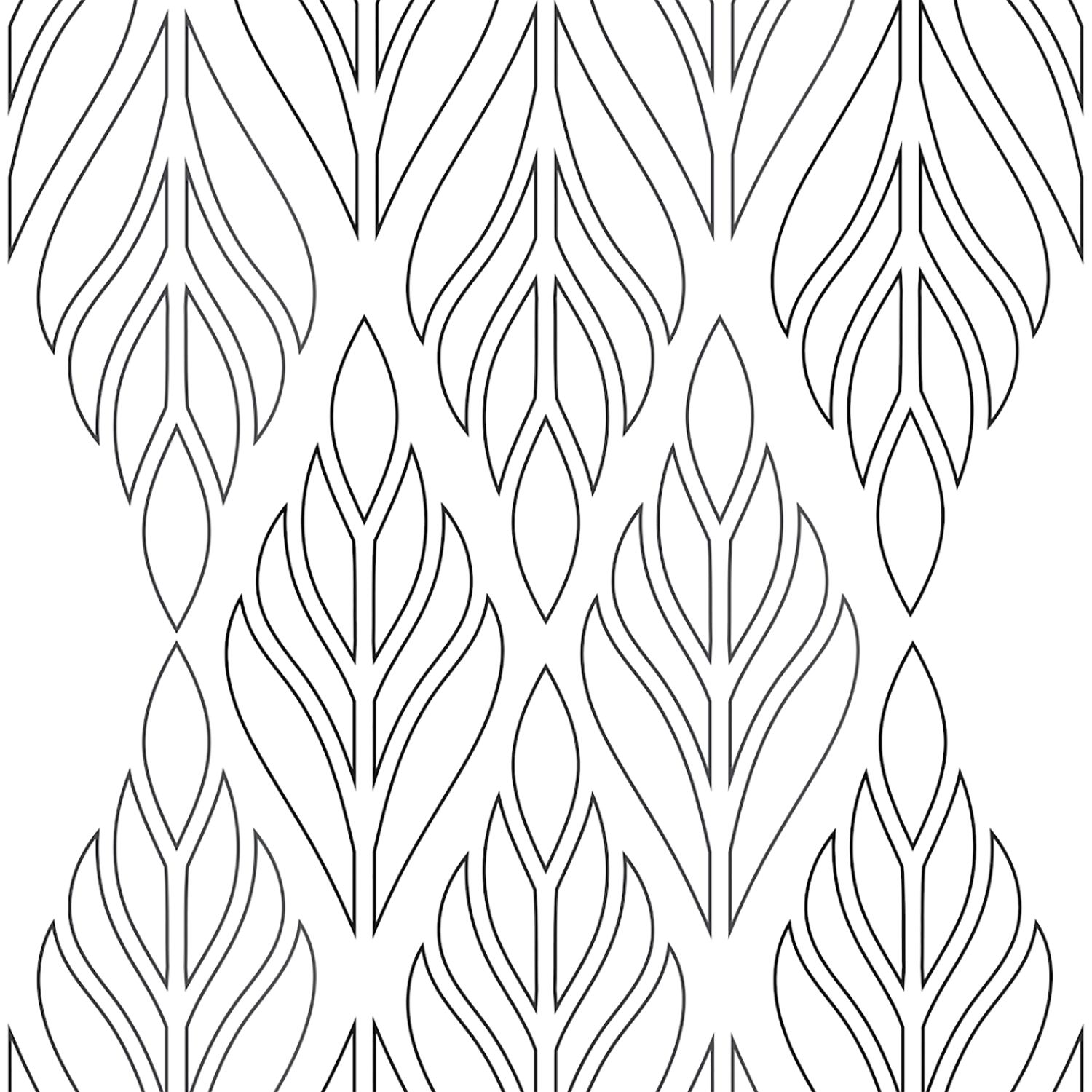 Mitchell Black Deco Palm Wallpaper