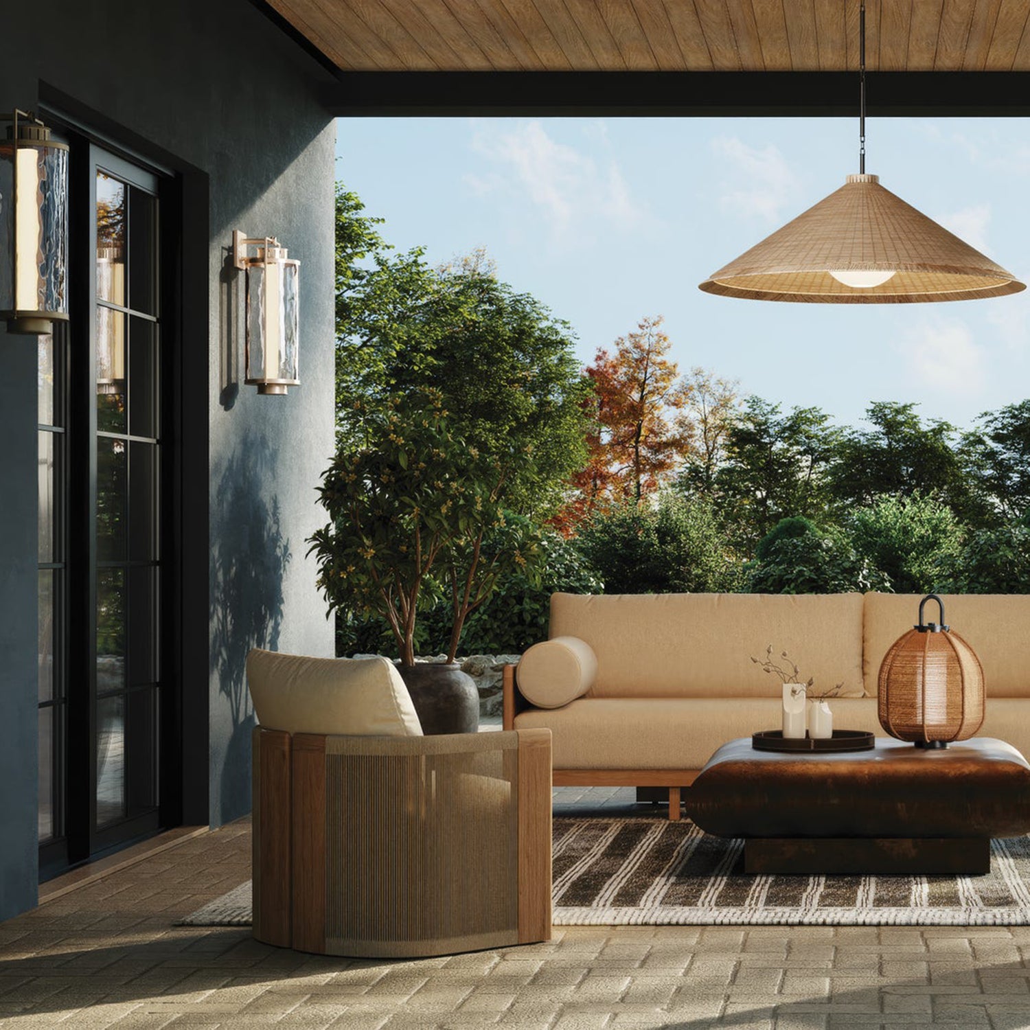 Troy Lighting Devlin Exterior Pendant