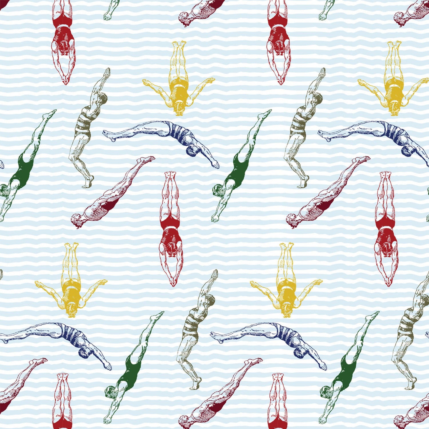 Mitchell Black Divers Wallpaper