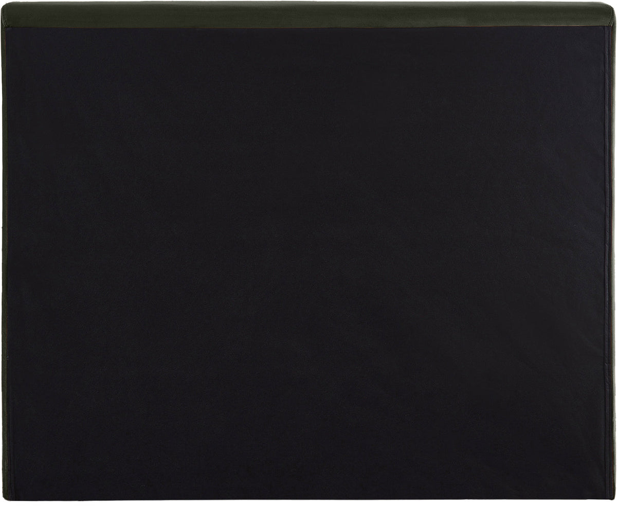 Dorian Green Velvet Upholstered Bed