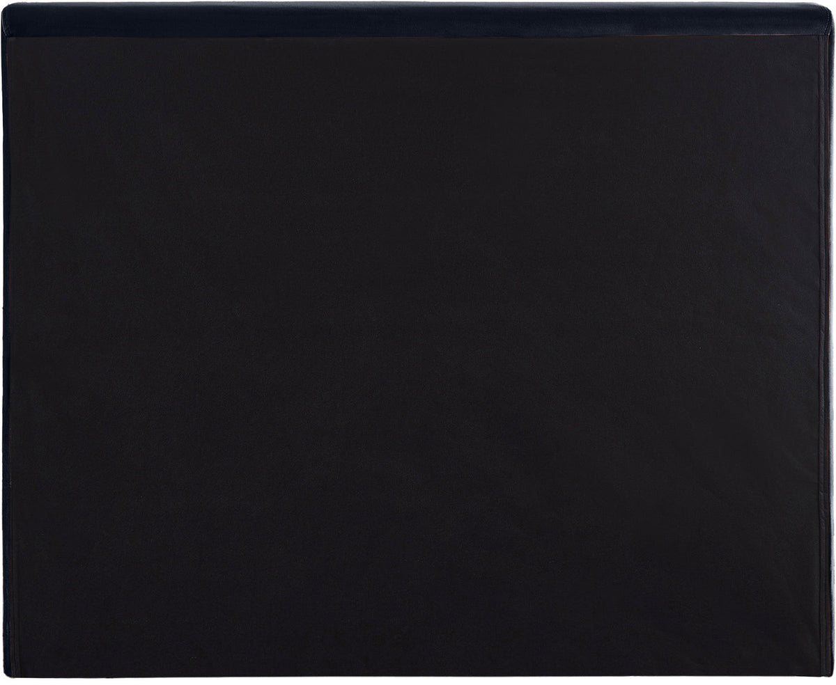 Dorian Navy Velvet Upholstered Bed