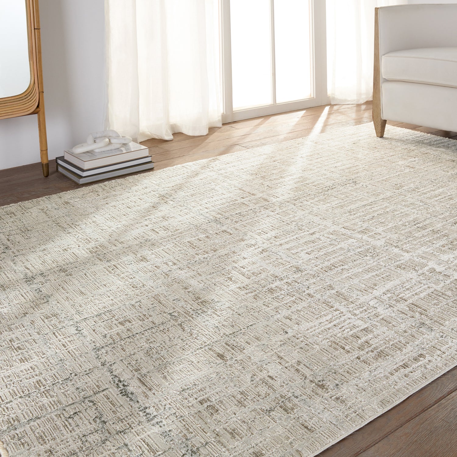 Vibe by Jaipur Living En Blanc Sovis Power Loomed Rug