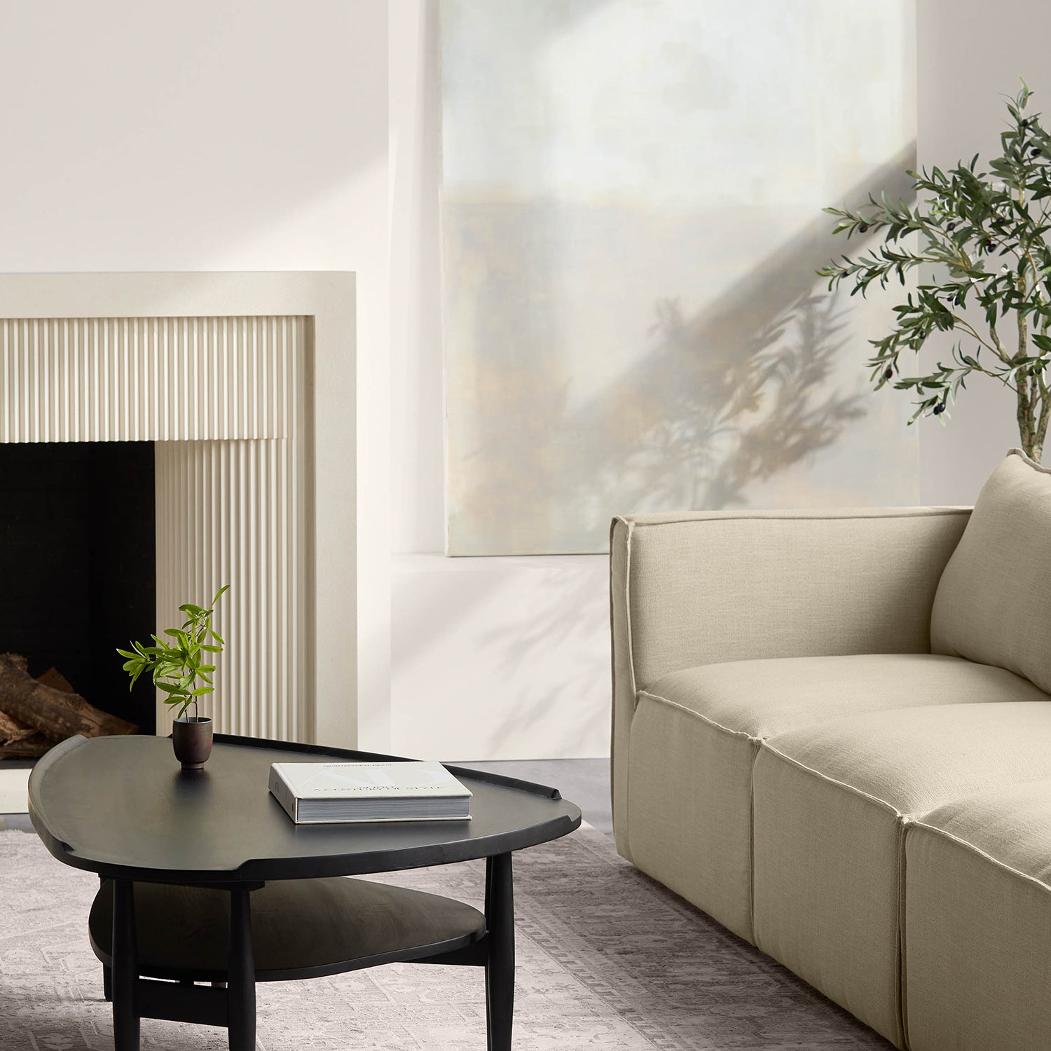 Vibe by Jaipur Living En Blanc Venn Power Loomed Rug