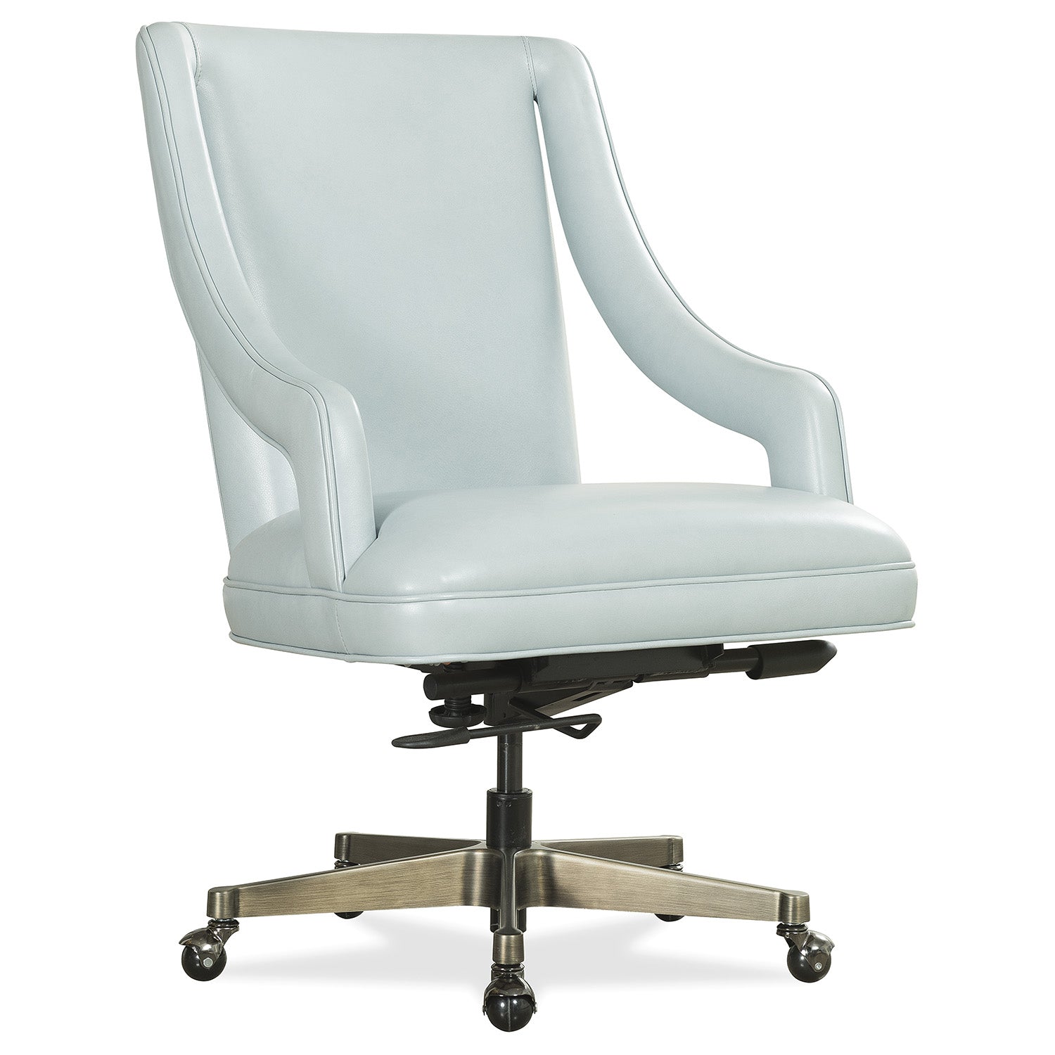 Hooker Furniture Meira Light Blue Executive Swivel Tilt Chair