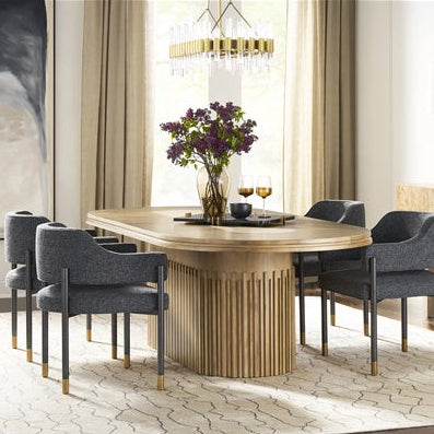 Vanguard Furniture Edge Camel Dining Table