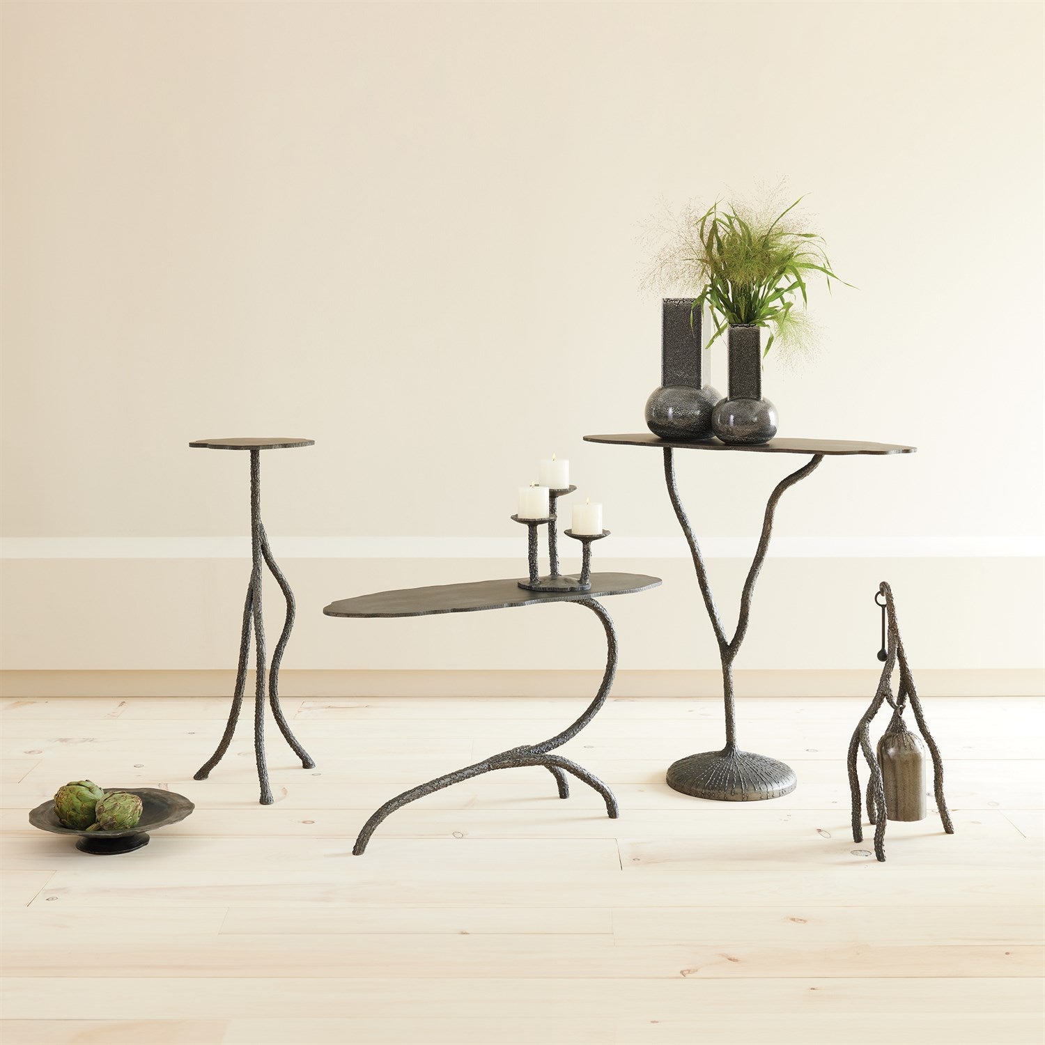 Studio A Forest Blossom Side Table