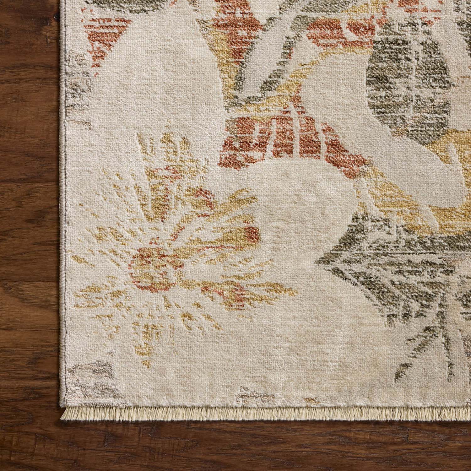 Loloi II Eileen Natural/Sunrise Power Loomed Rug