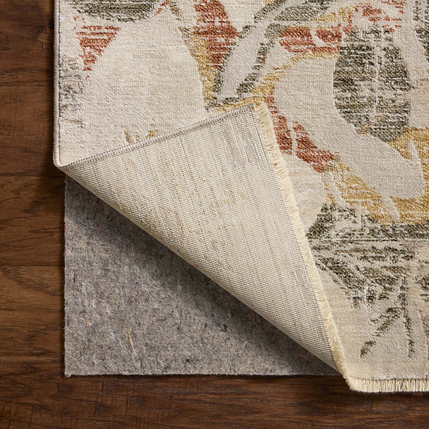 Loloi II Eileen Natural/Sunrise Power Loomed Rug