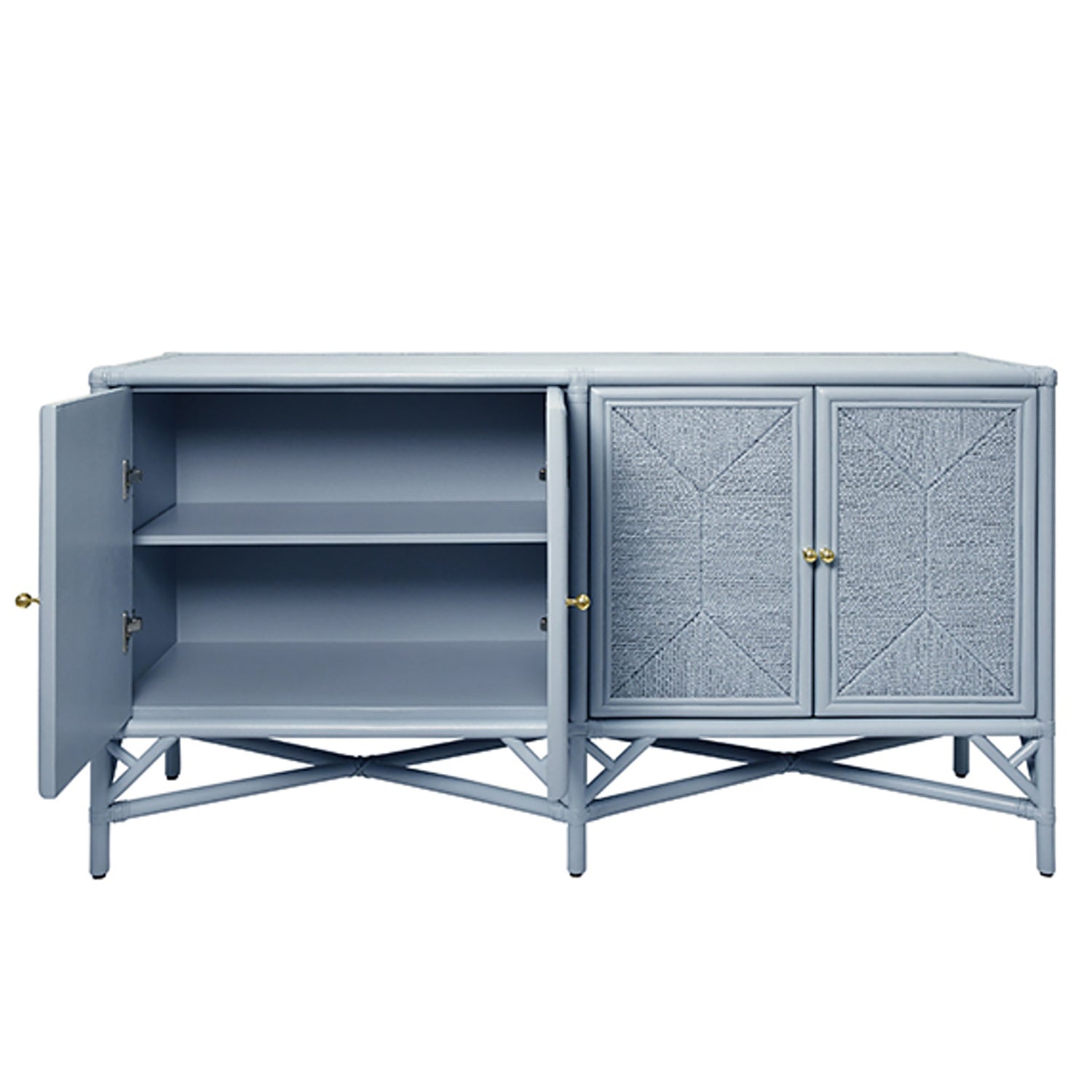Worlds Away Eleanor 4 Door Cabinet