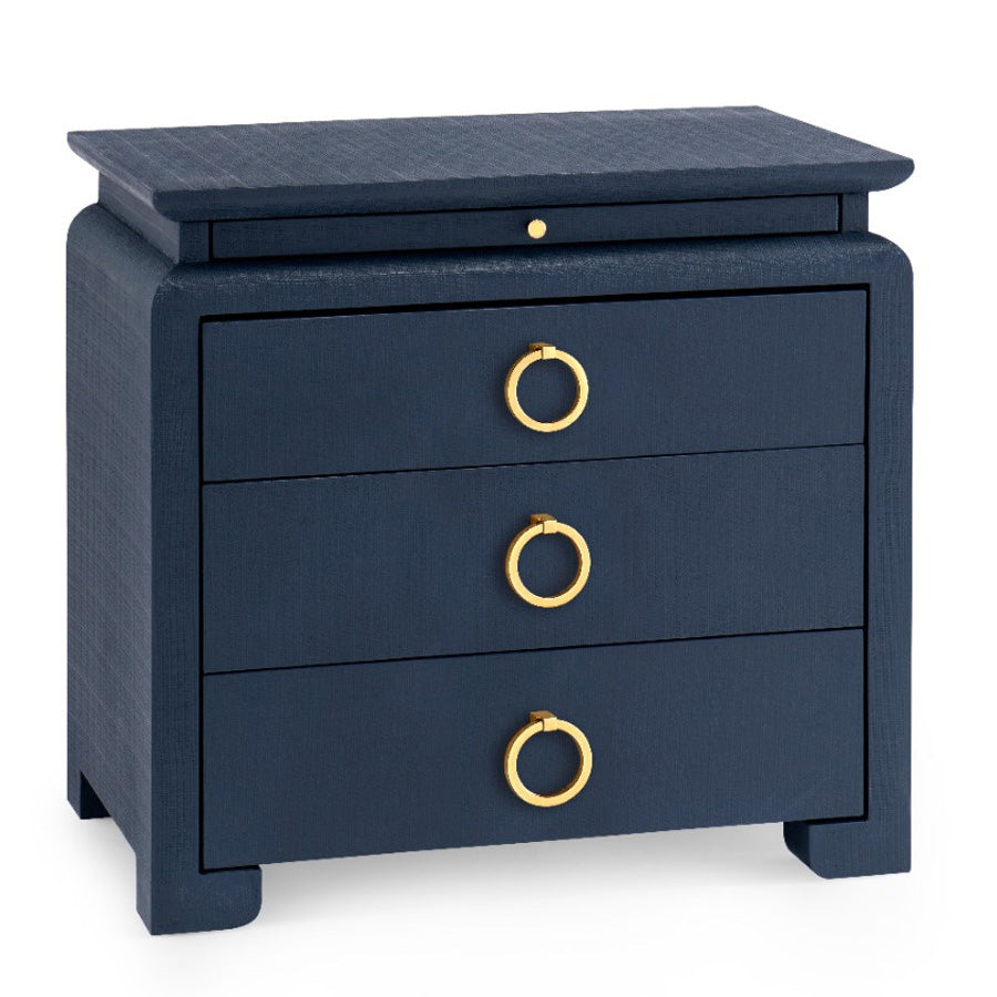 Villa and House Elina 3 Drawer Side Table