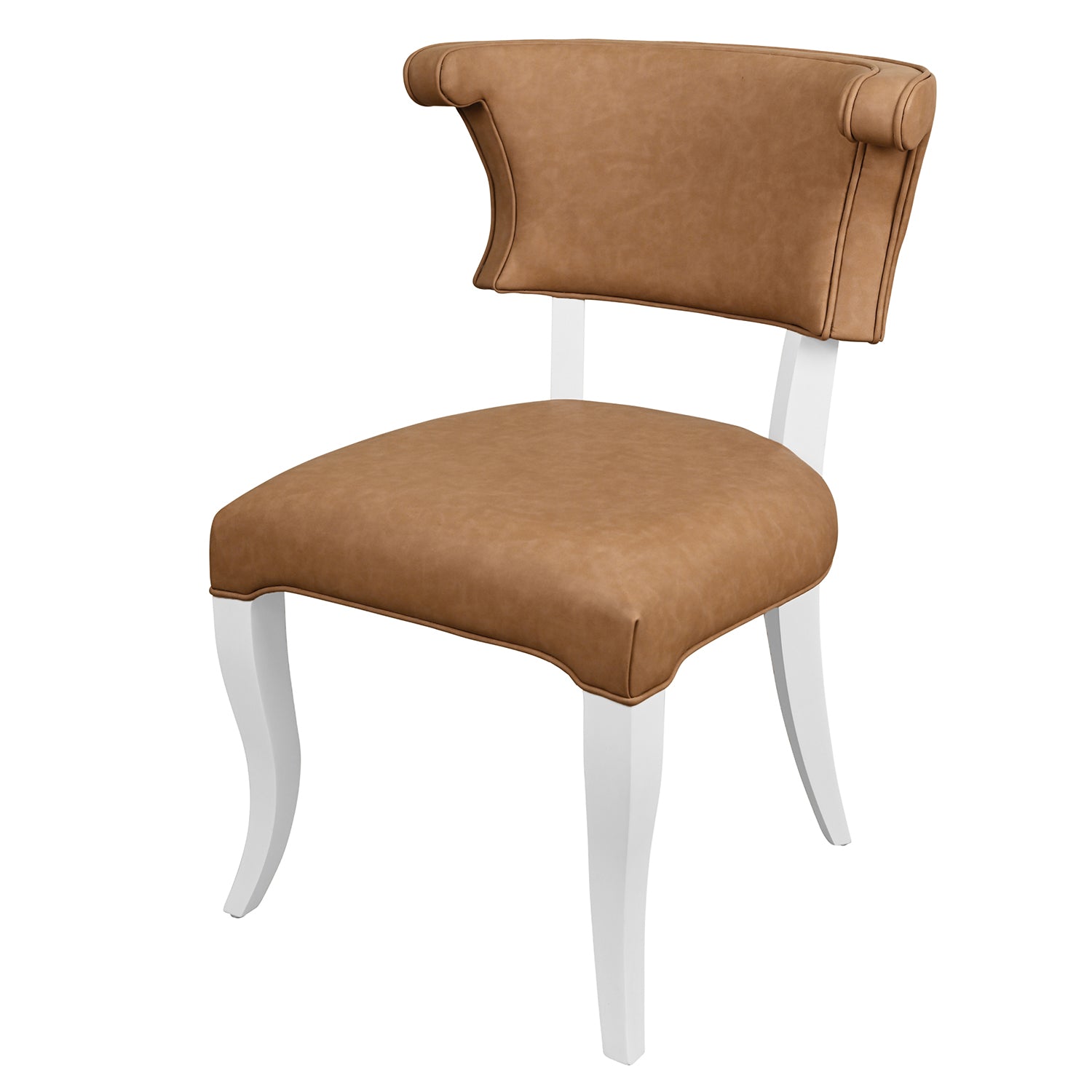 Worlds Away Eloise Camel Dining Chair