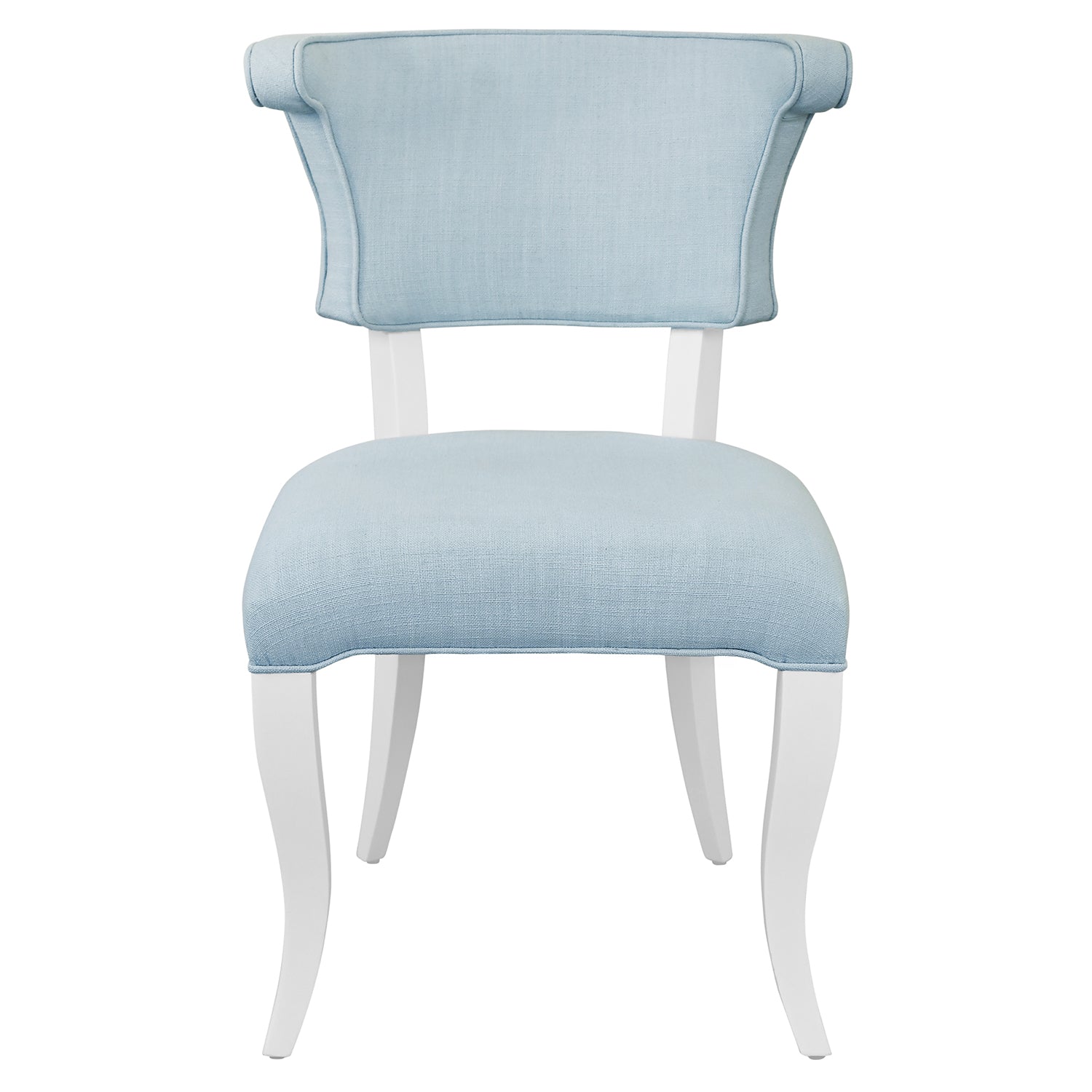 Worlds Away Eloise Light Blue Dining Chair