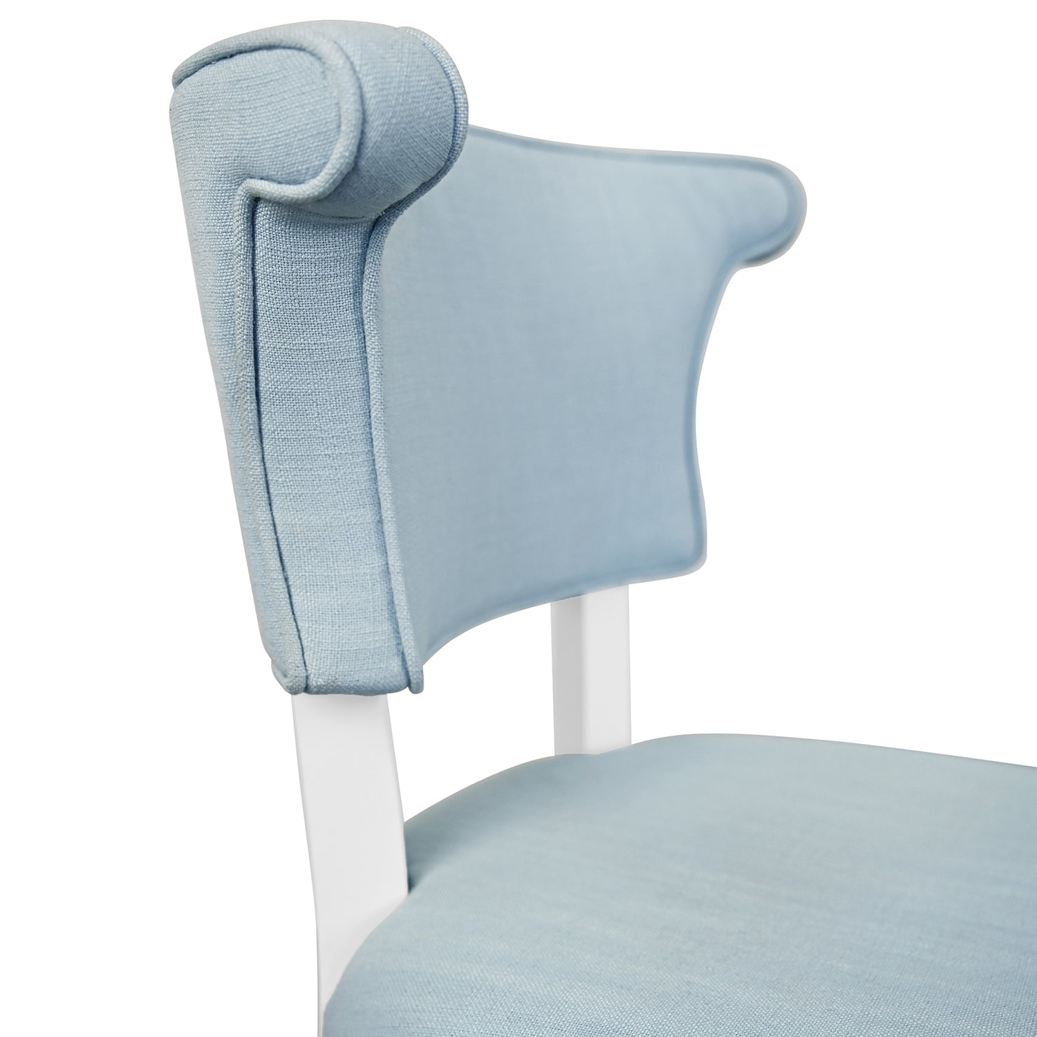 Worlds Away Eloise Light Blue Dining Chair
