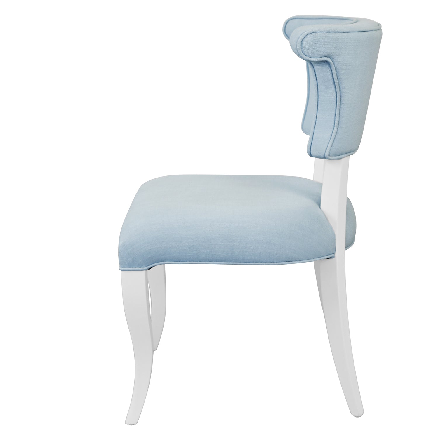 Worlds Away Eloise Light Blue Dining Chair