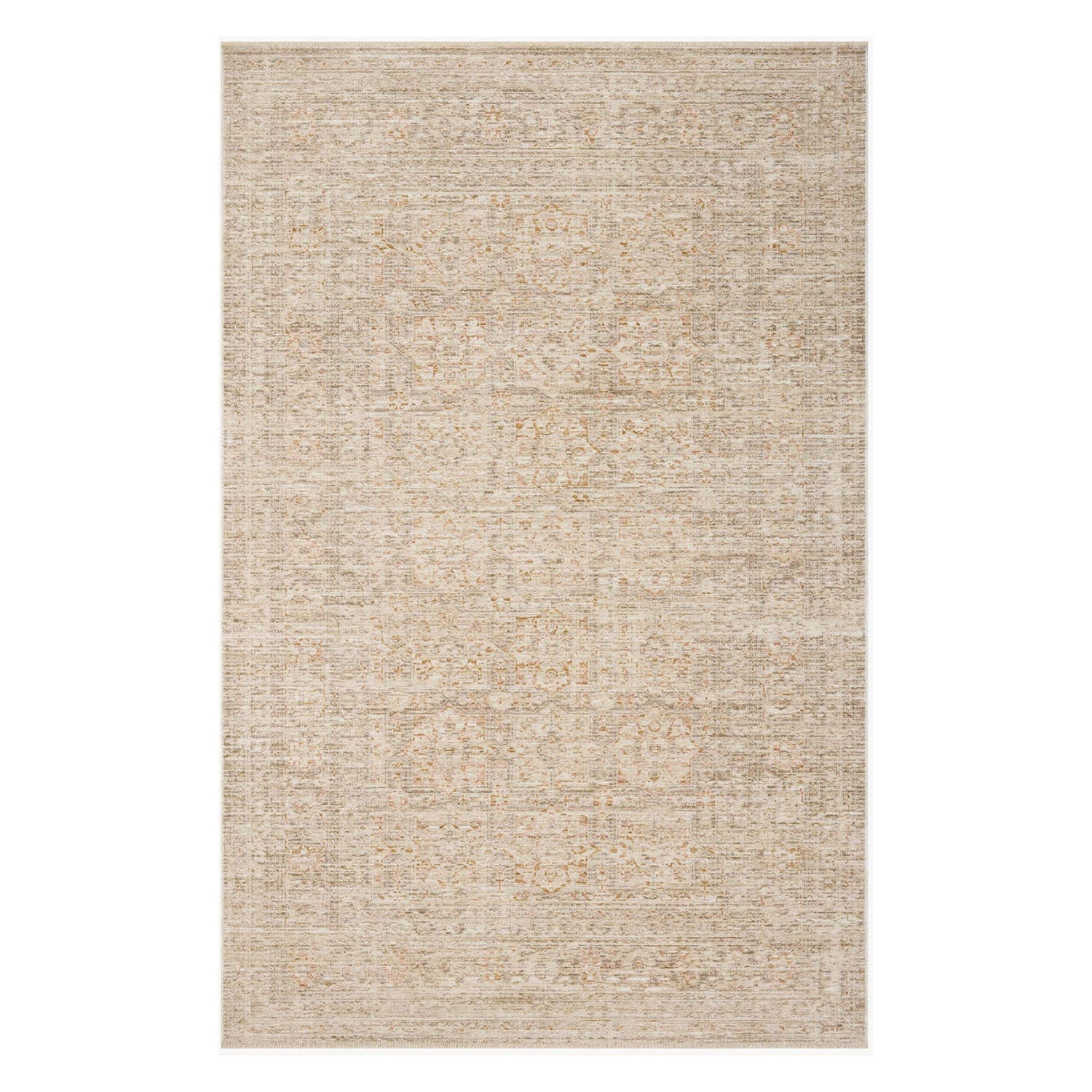 Loloi Elora Natural/Terracotta Power Loomed Rug