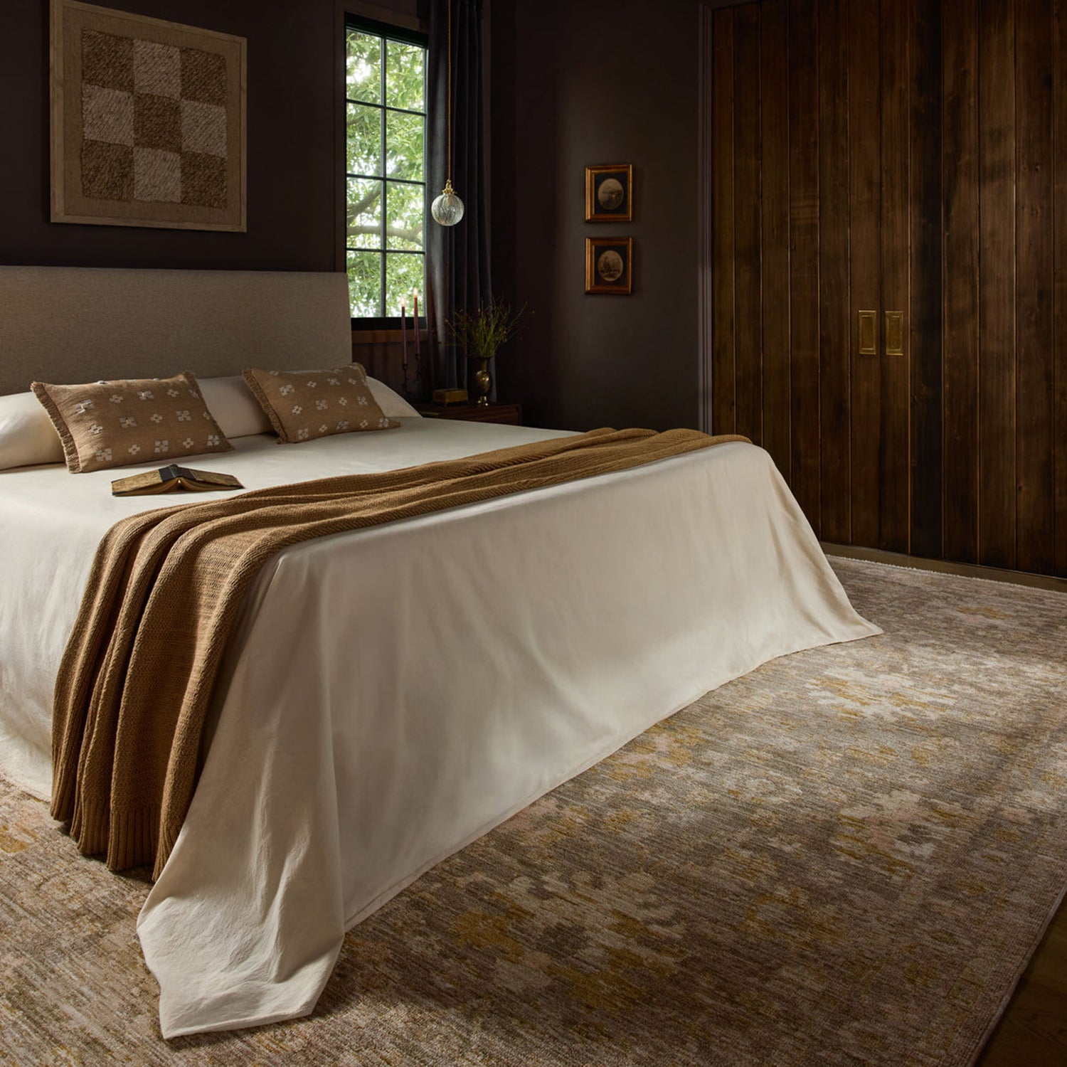 Loloi Elora Bark/Spice Power Loomed Rug