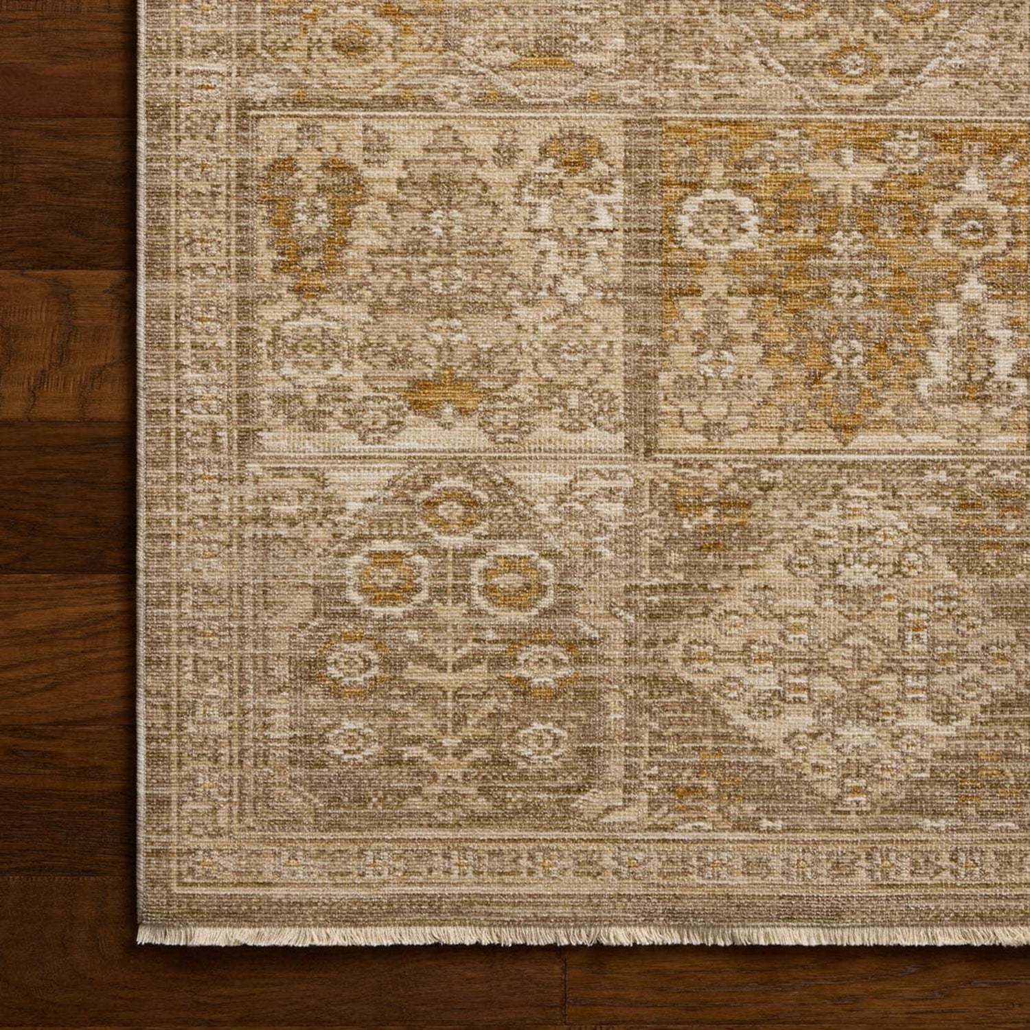 Loloi Elora Mushroom/Ochre Power Loomed Rug