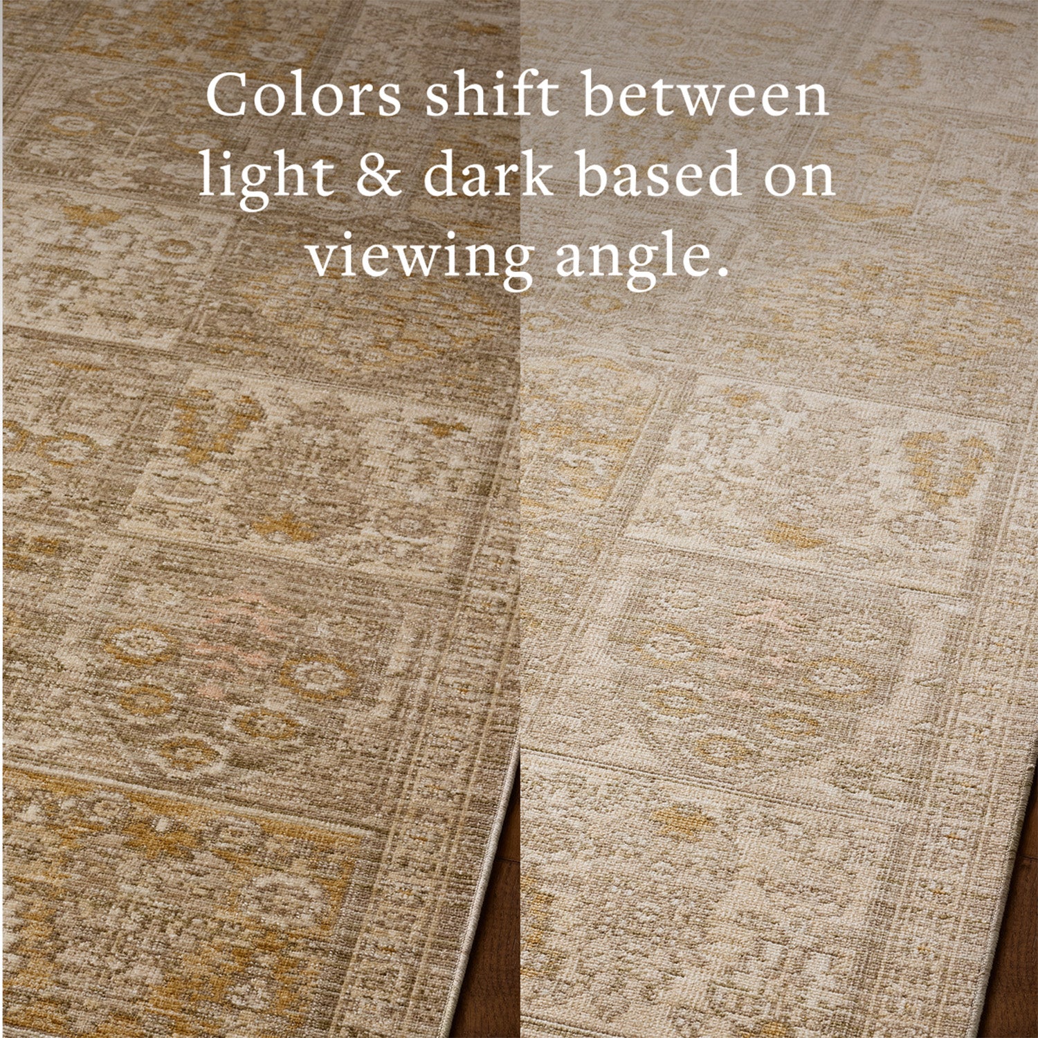 Loloi Elora Mushroom/Ochre Power Loomed Rug